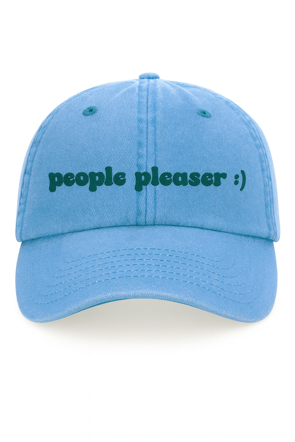 People Pleaser Cap (Vintage Blue)