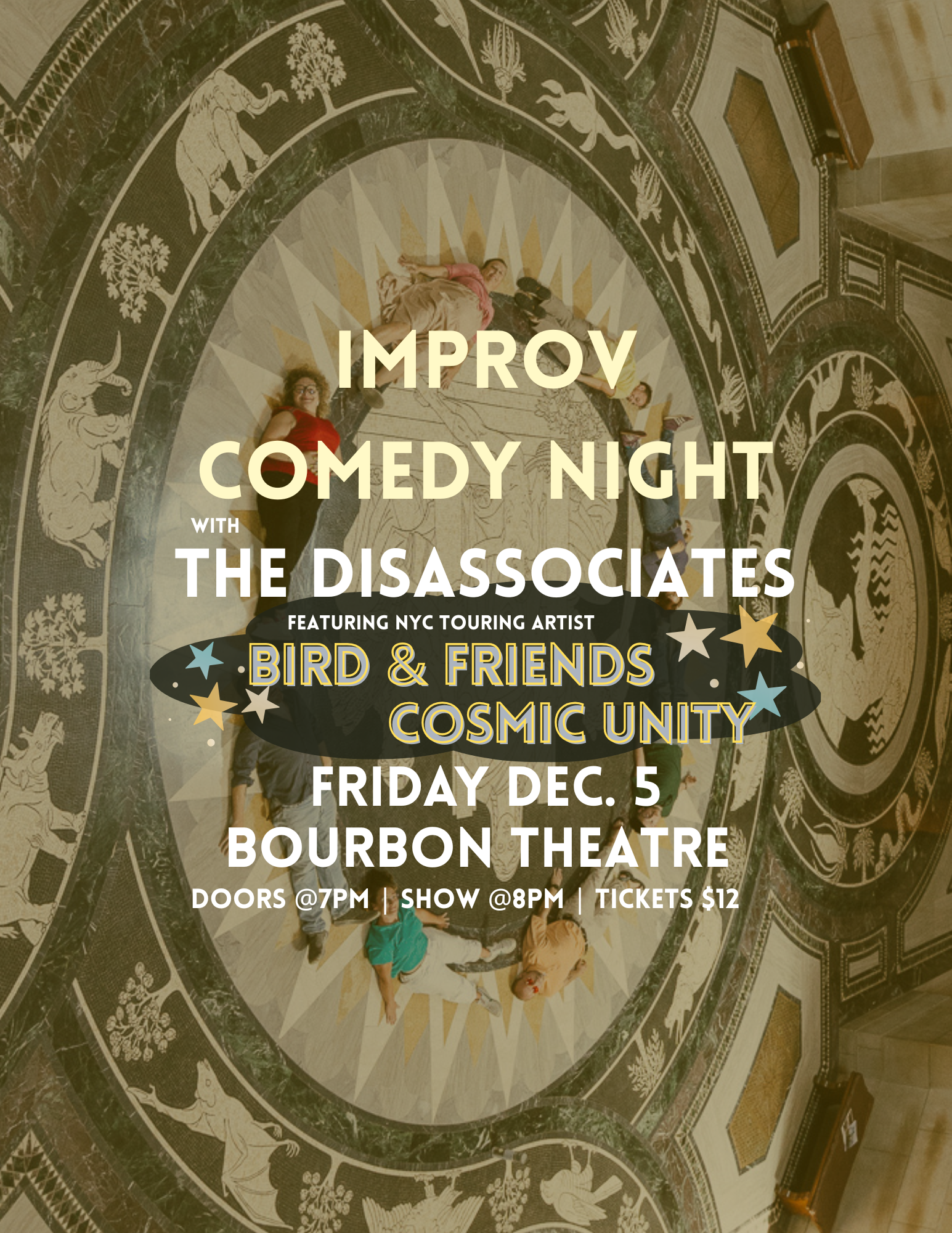 Improv Comedy Night with the Disassociates Featuring Cosmic Improv!