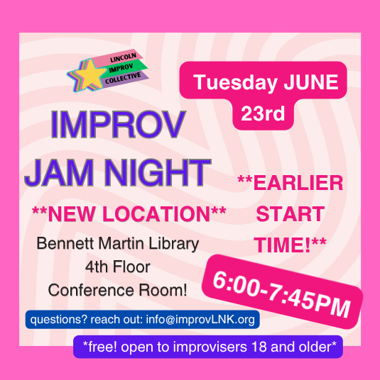Monthly Improv JAM
