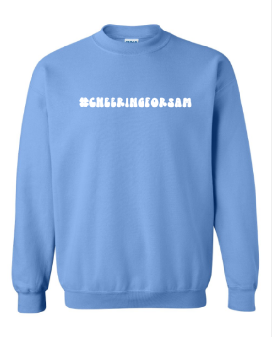 Cheering for Sam Crewneck