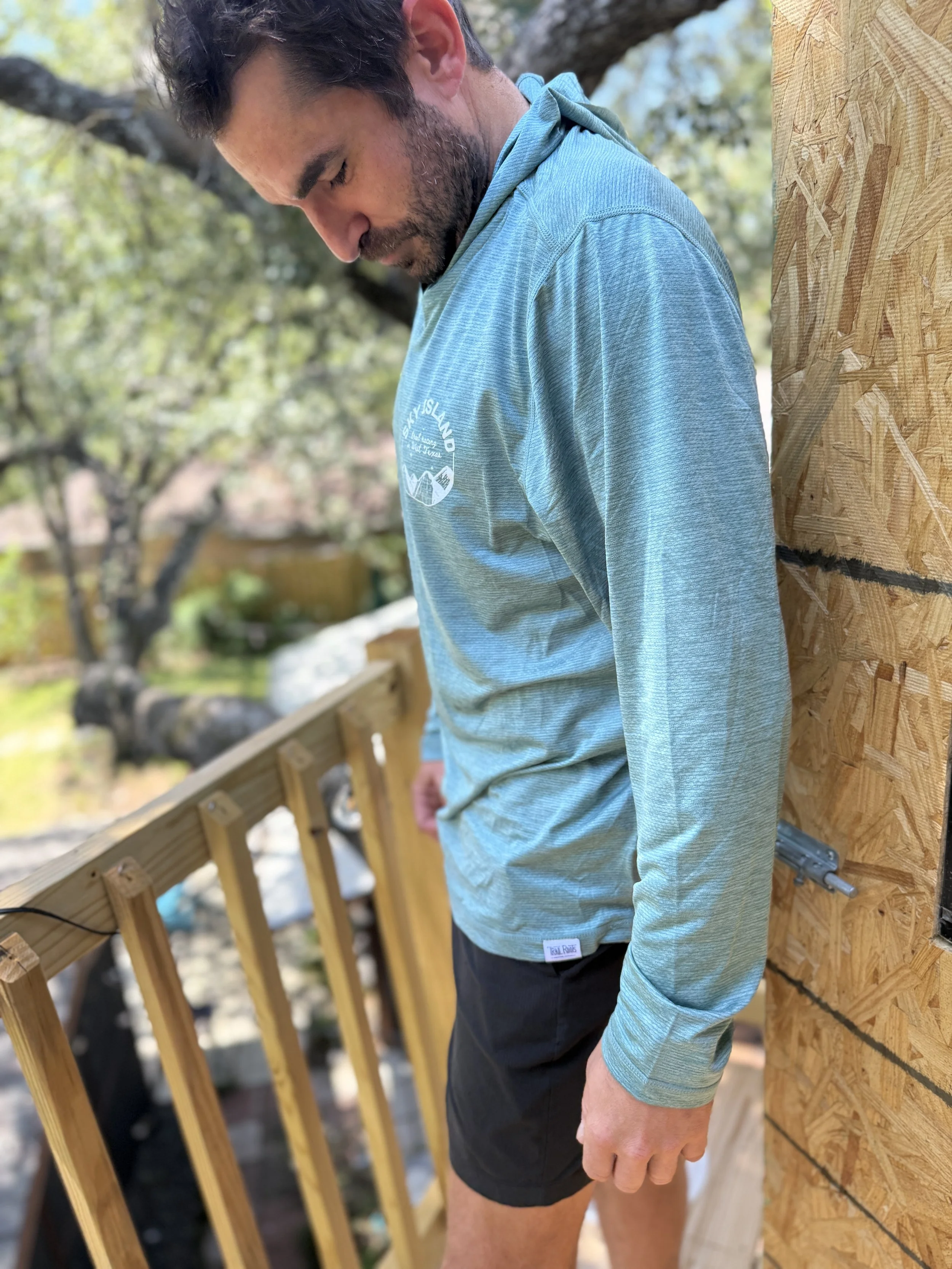 Sky Island Men's LuxDry Lightweight Sun Hoodie