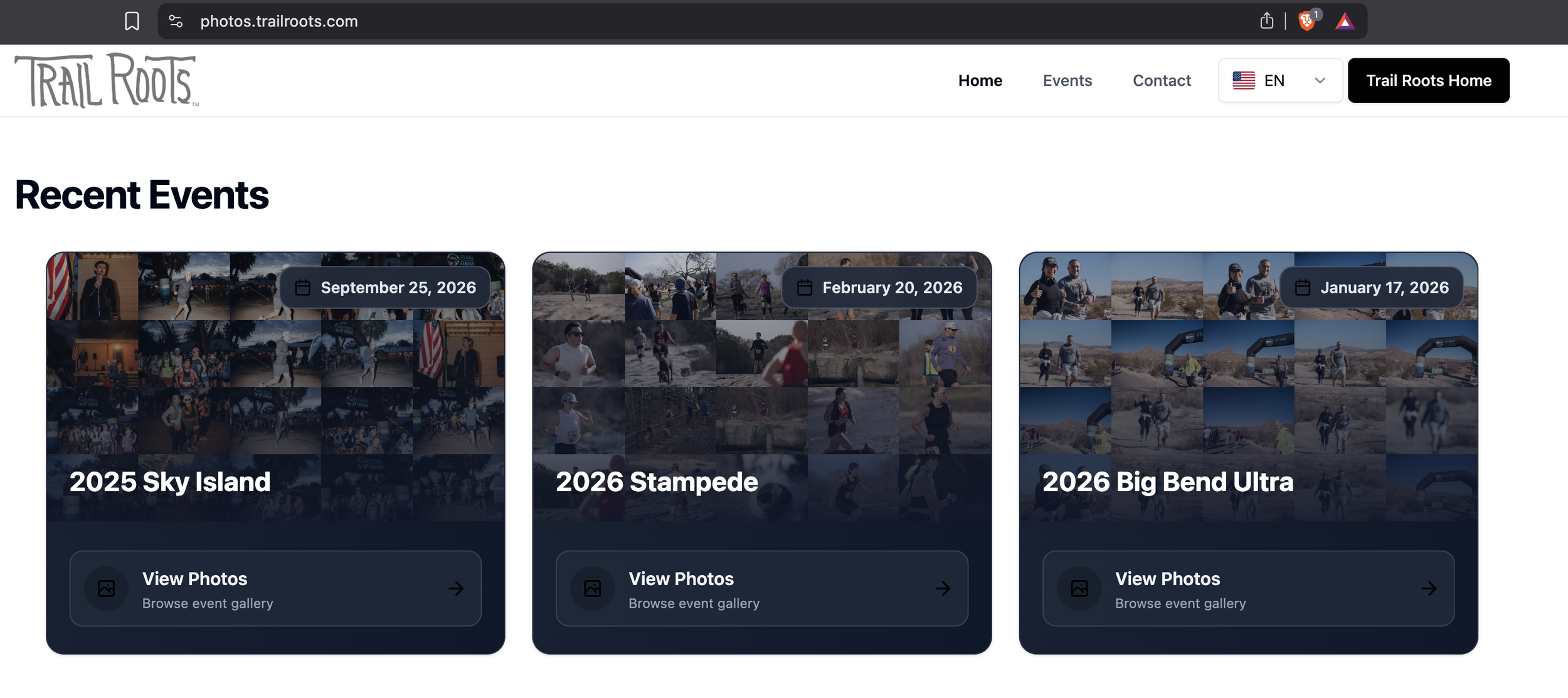 Bringing AI to Trail Runner Photos