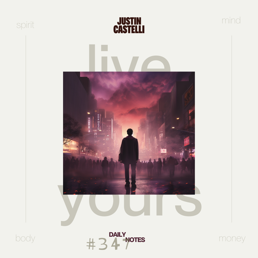 Fight To Control Your Mind, Not The Outside World