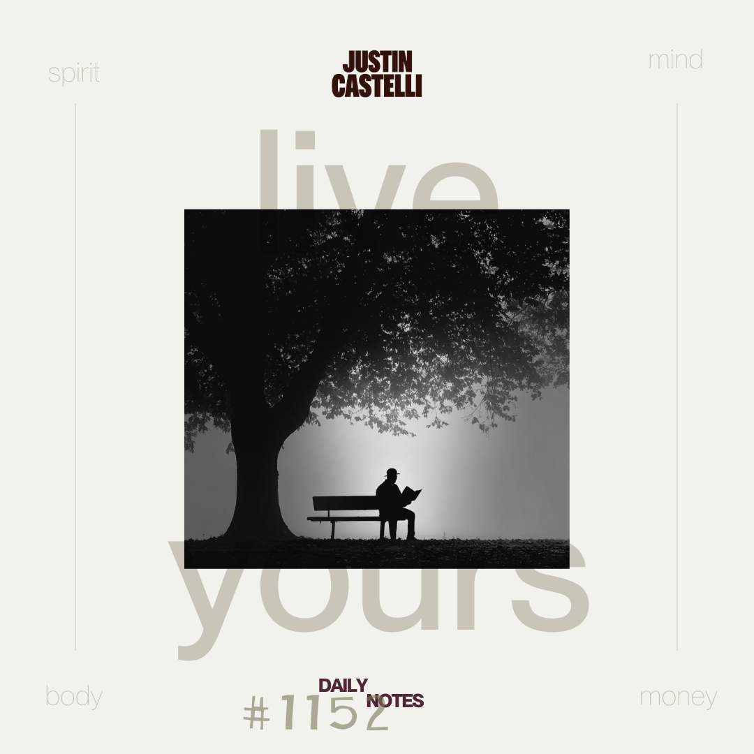 you don’t have to know your future