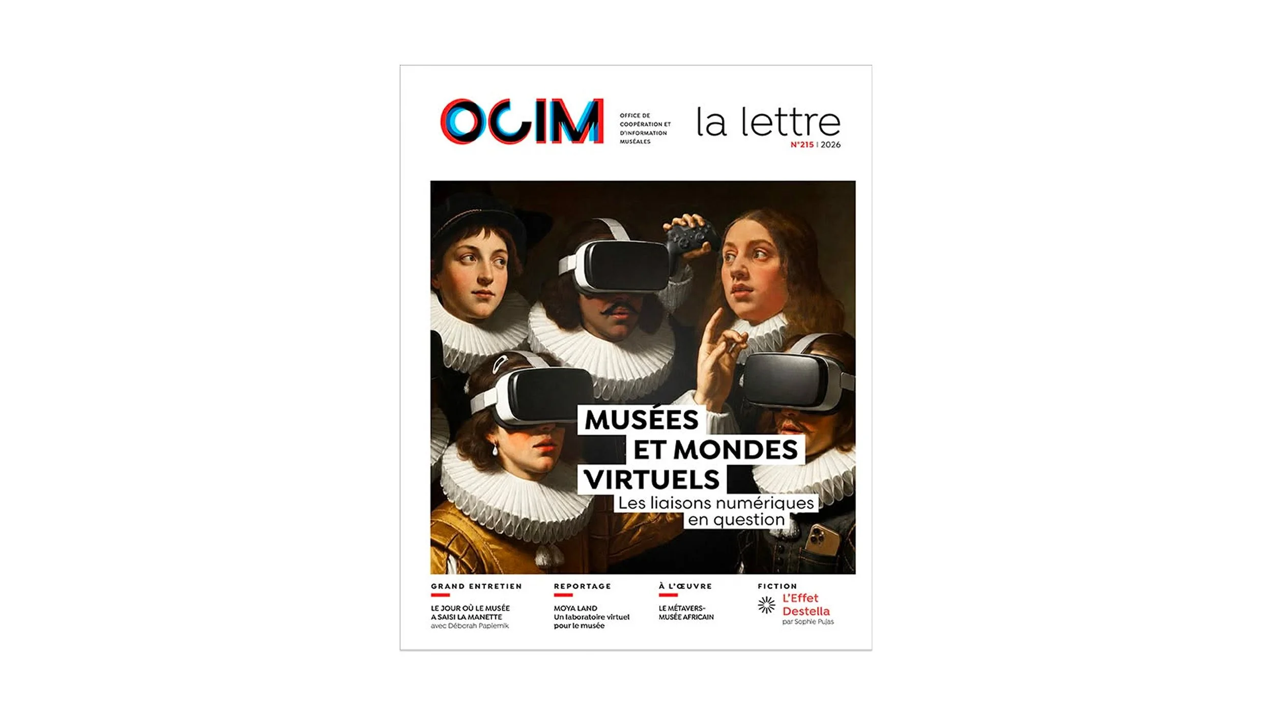  RECENTLY INTERVIEWED:  I spoke with  L'Office de coopération et d'information muséales  (L’OCIM) about how museums can engage emerging technology to create greater access to knowledge. 
