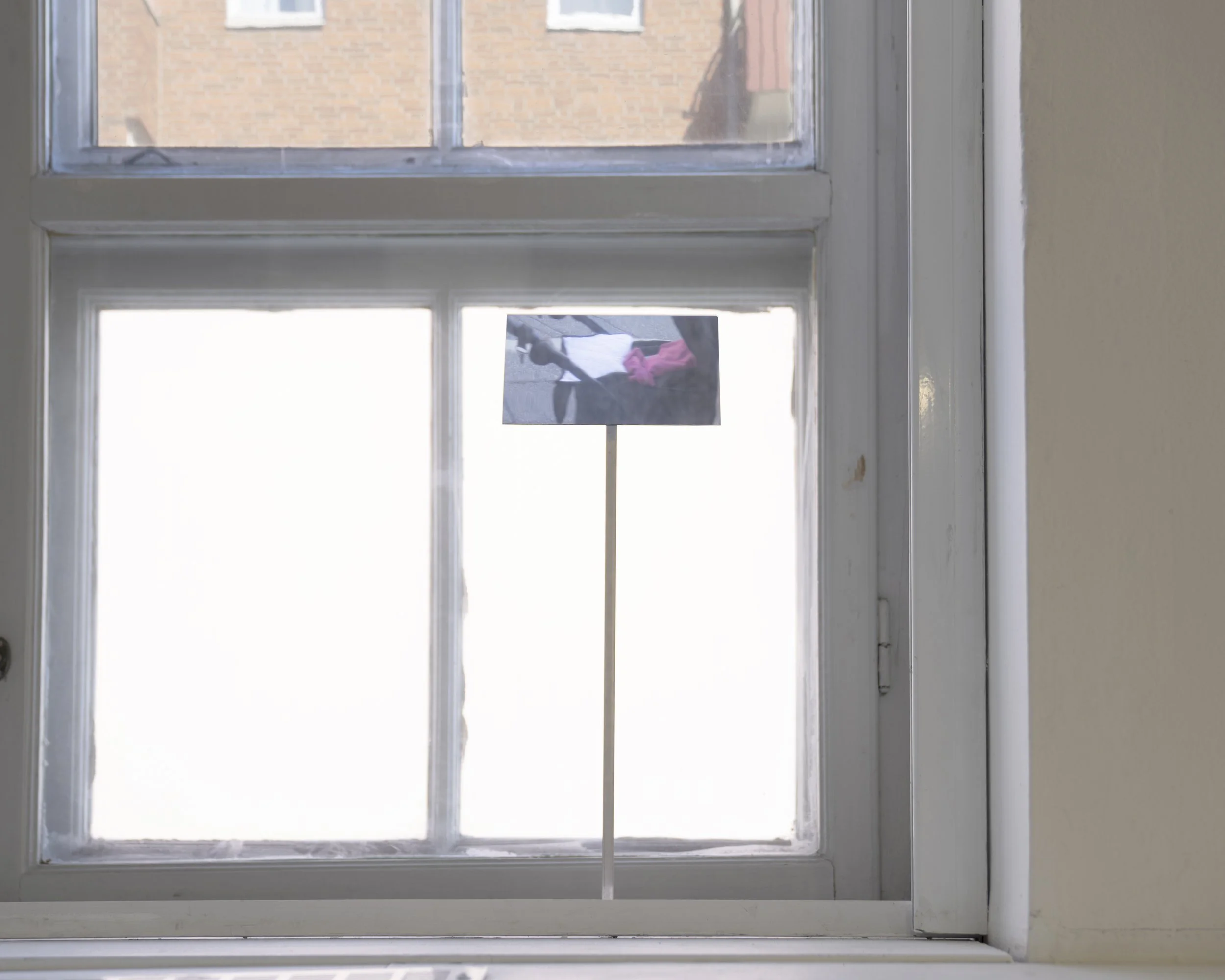 And it was in this world that I saw glimpses of another (installation view), April 17 - May 2 2026,   KHM 1 Gallery, Malmö, Sweden