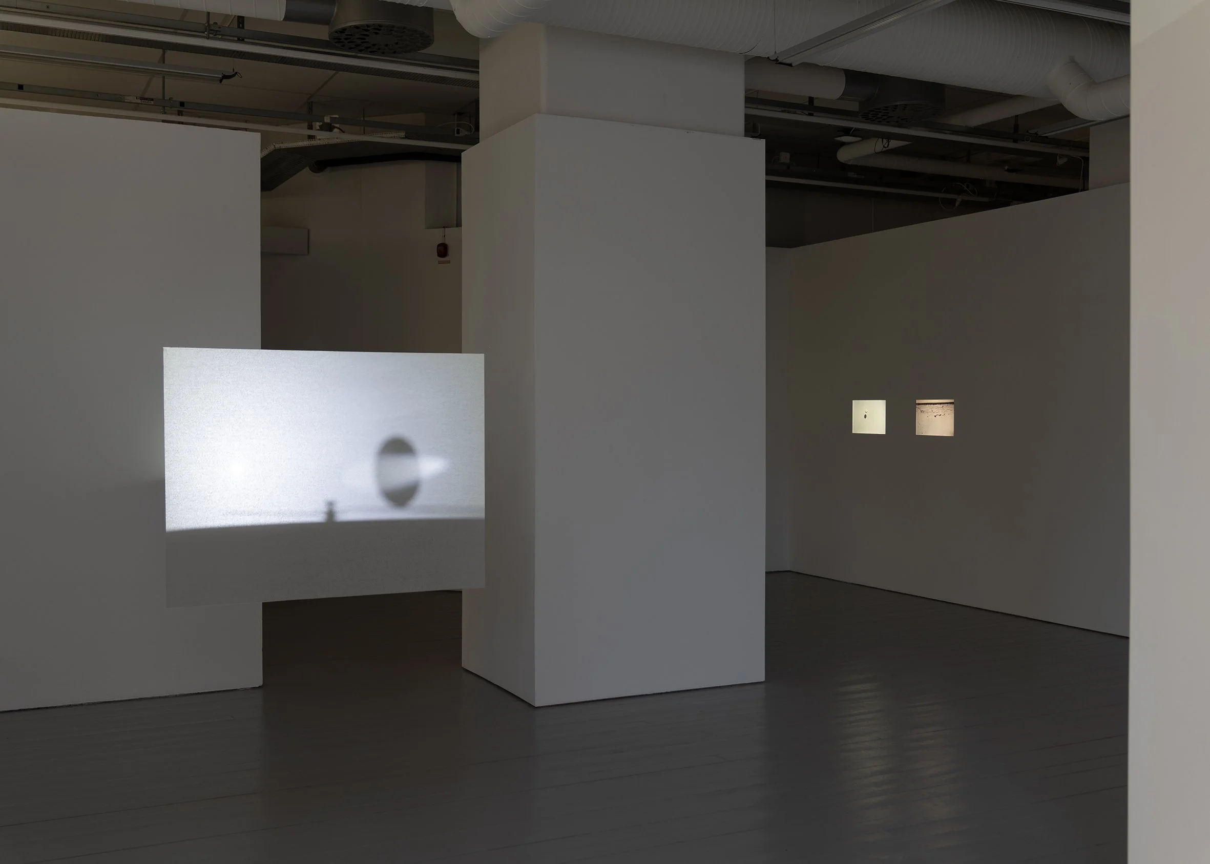 And it was in this world that I saw glimpses of another (installation view), April 17 - May 2 2026,   KHM 1 Gallery, Malmö, Sweden