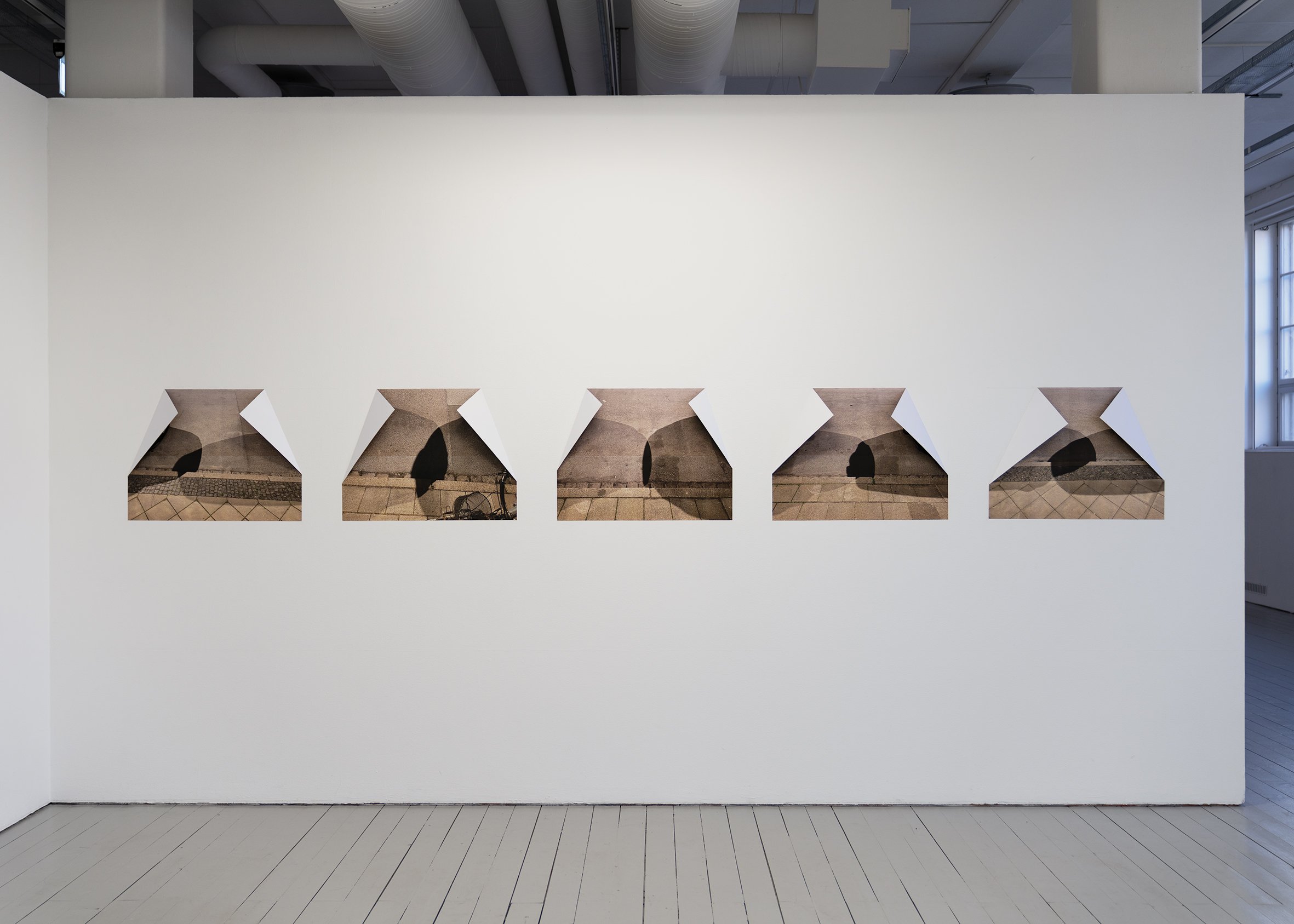 And it was in this world that I saw glimpses of another (installation view), April 17 - May 2 2026,   KHM 1 Gallery, Malmö, Sweden
