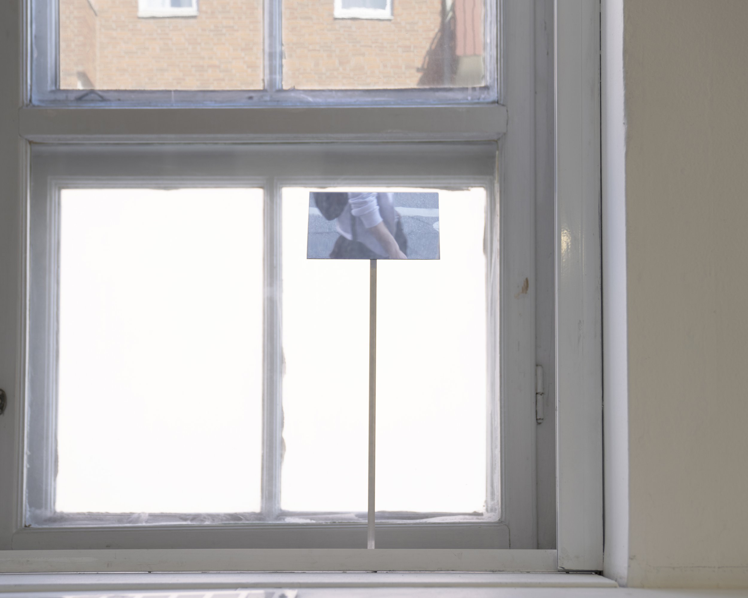 And it was in this world that I saw glimpses of another (installation view), April 17 - May 2 2026,   KHM 1 Gallery, Malmö, Sweden