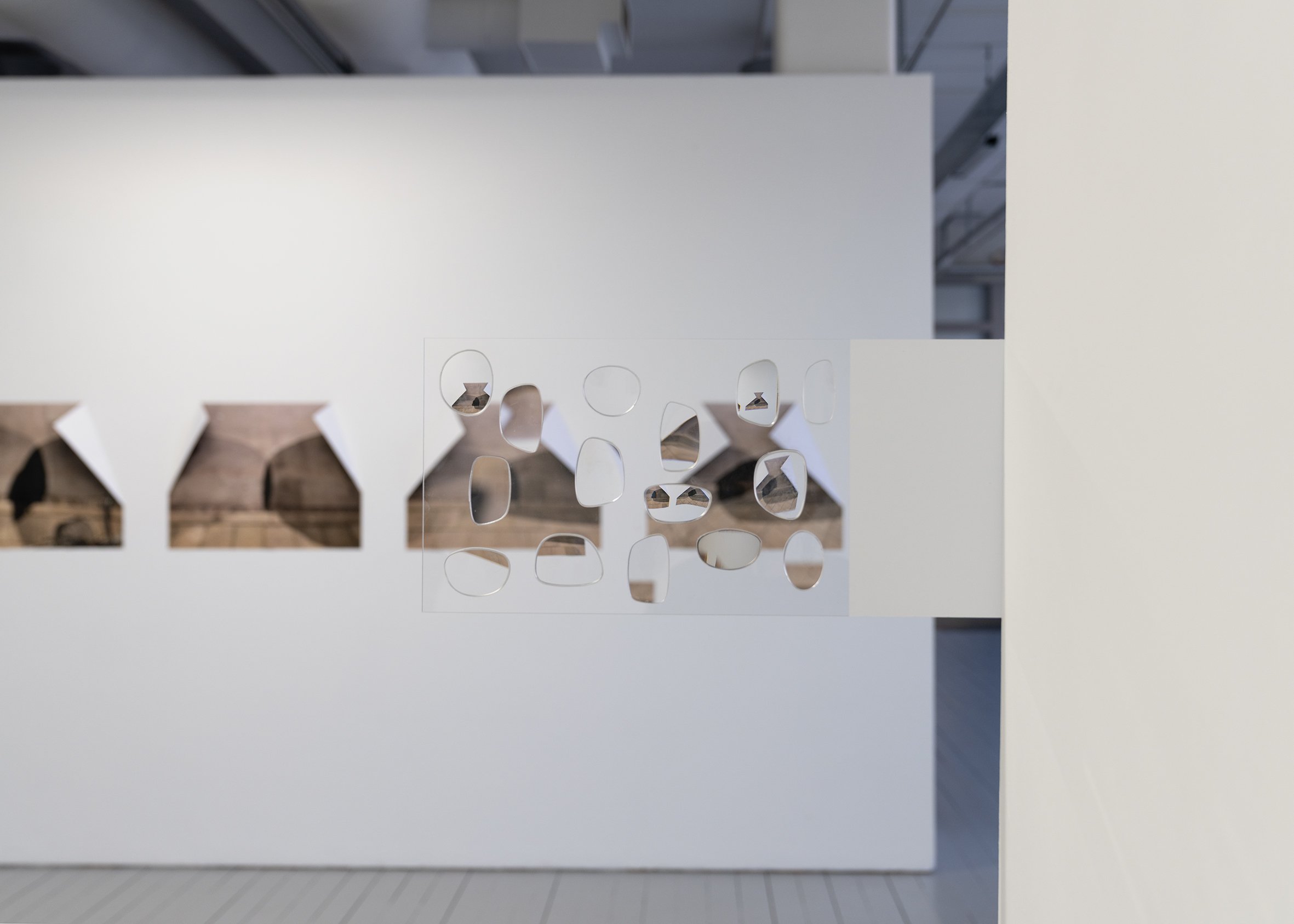 And it was in this world that I saw glimpses of another (installation view), April 17 - May 2 2026,   KHM 1 Gallery, Malmö, Sweden