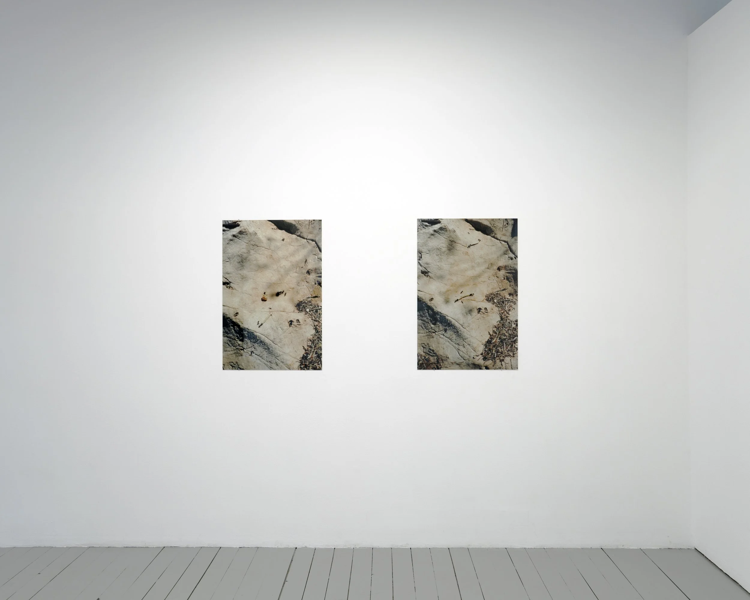 And it was in this world that I saw glimpses of another (installation view), April 17 - May 2 2026,   KHM 1 Gallery, Malmö, Sweden