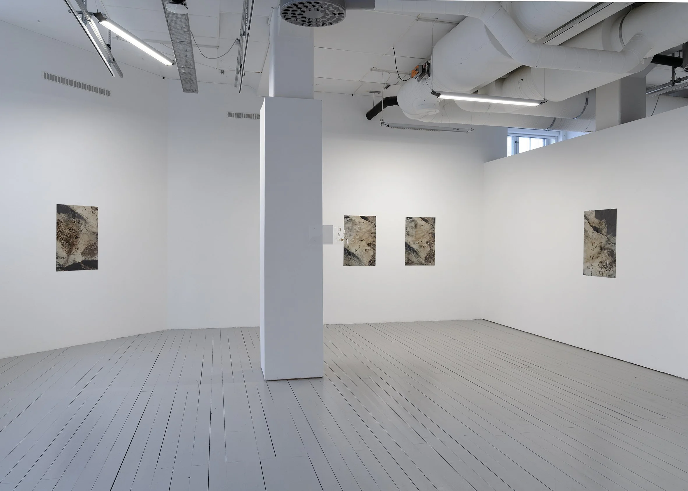 And it was in this world that I saw glimpses of another (installation view), April 17 - May 2 2026,   KHM 1 Gallery, Malmö, Sweden