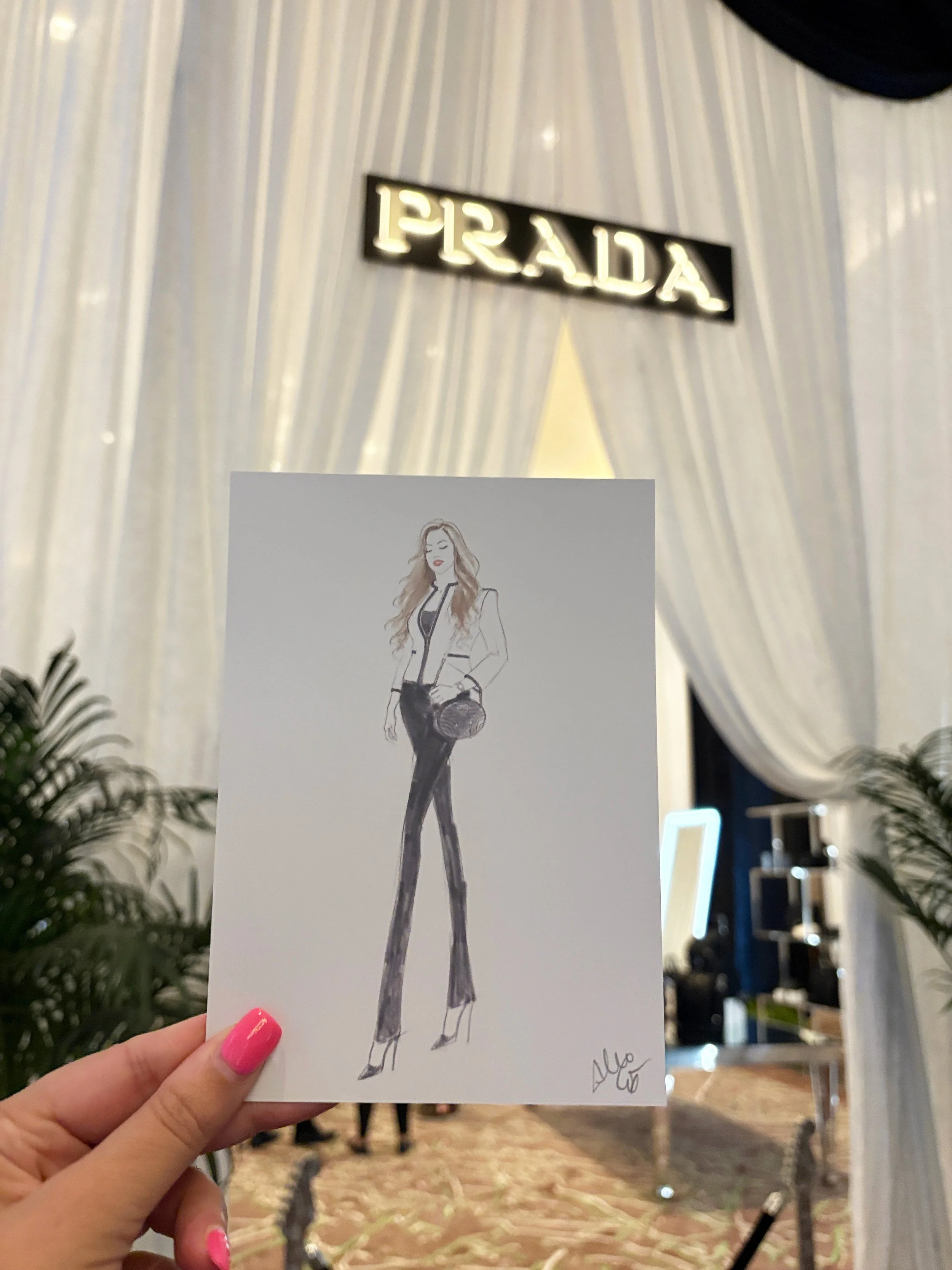 Live Event illustrator Miami