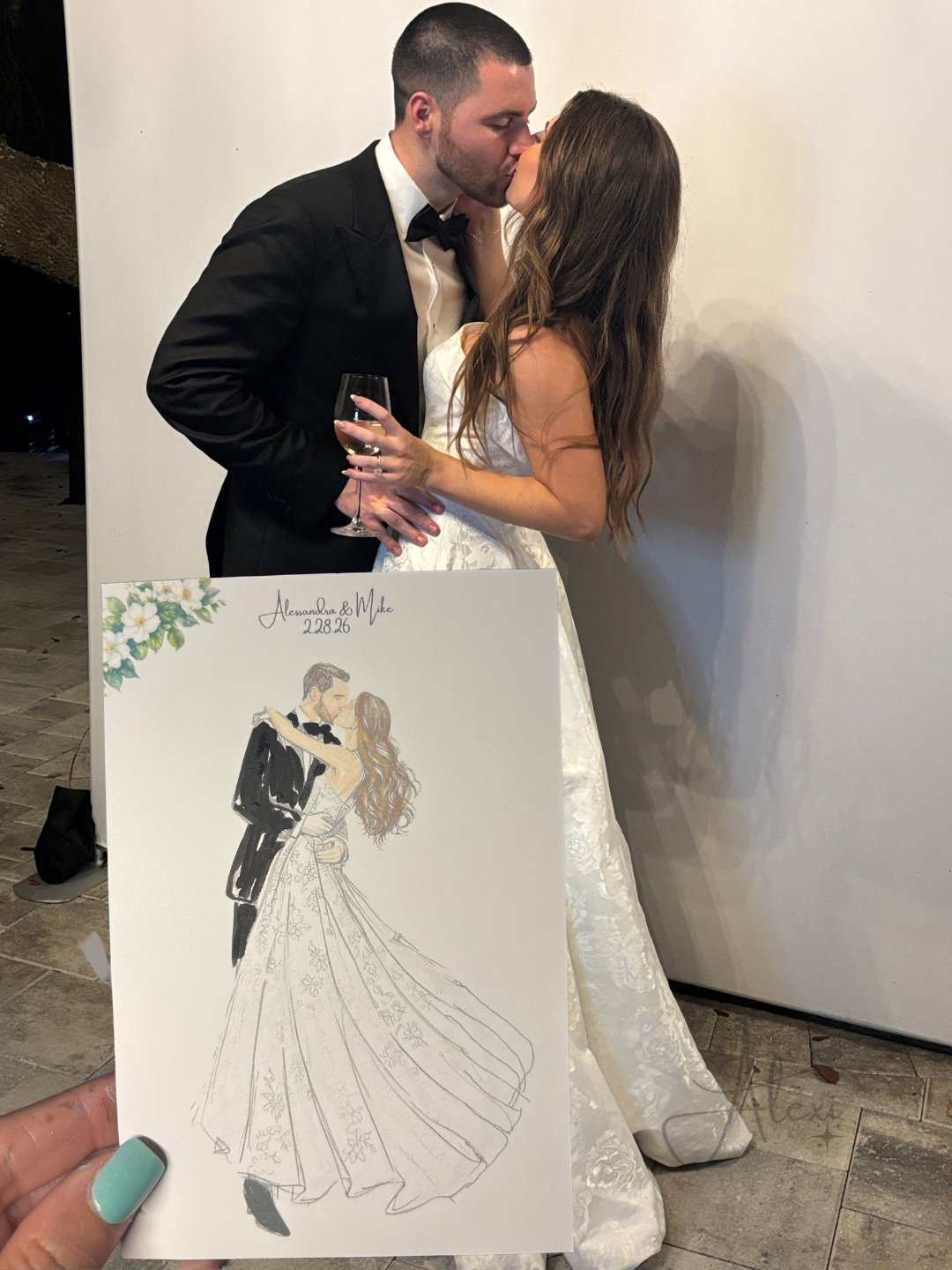 Live Wedding Painter Miami