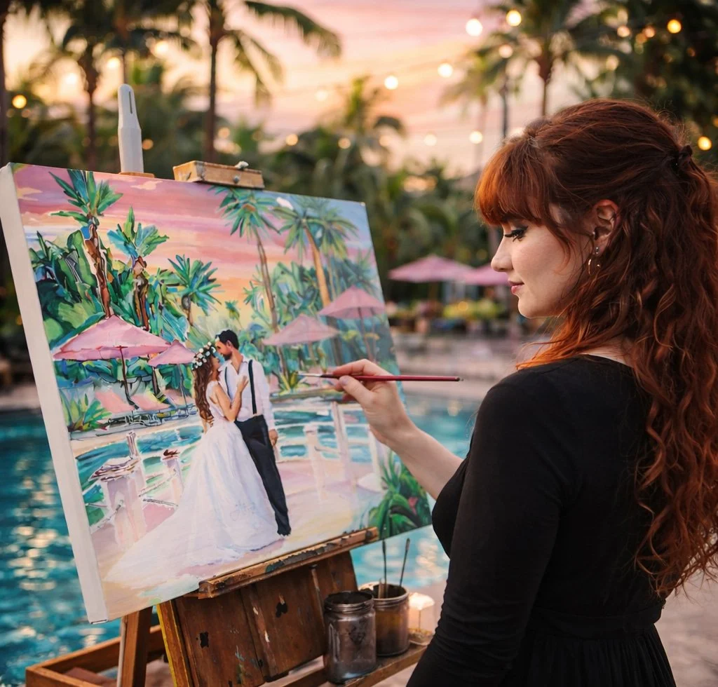 Miami Wedding Painter