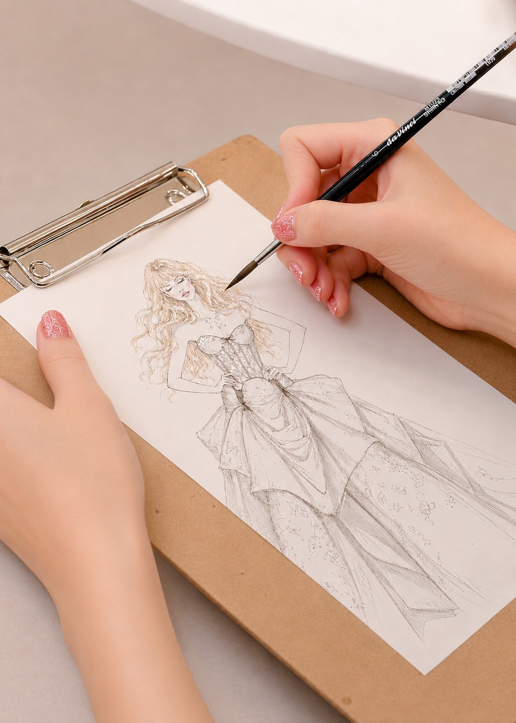 Live Fashion illustrator Miami