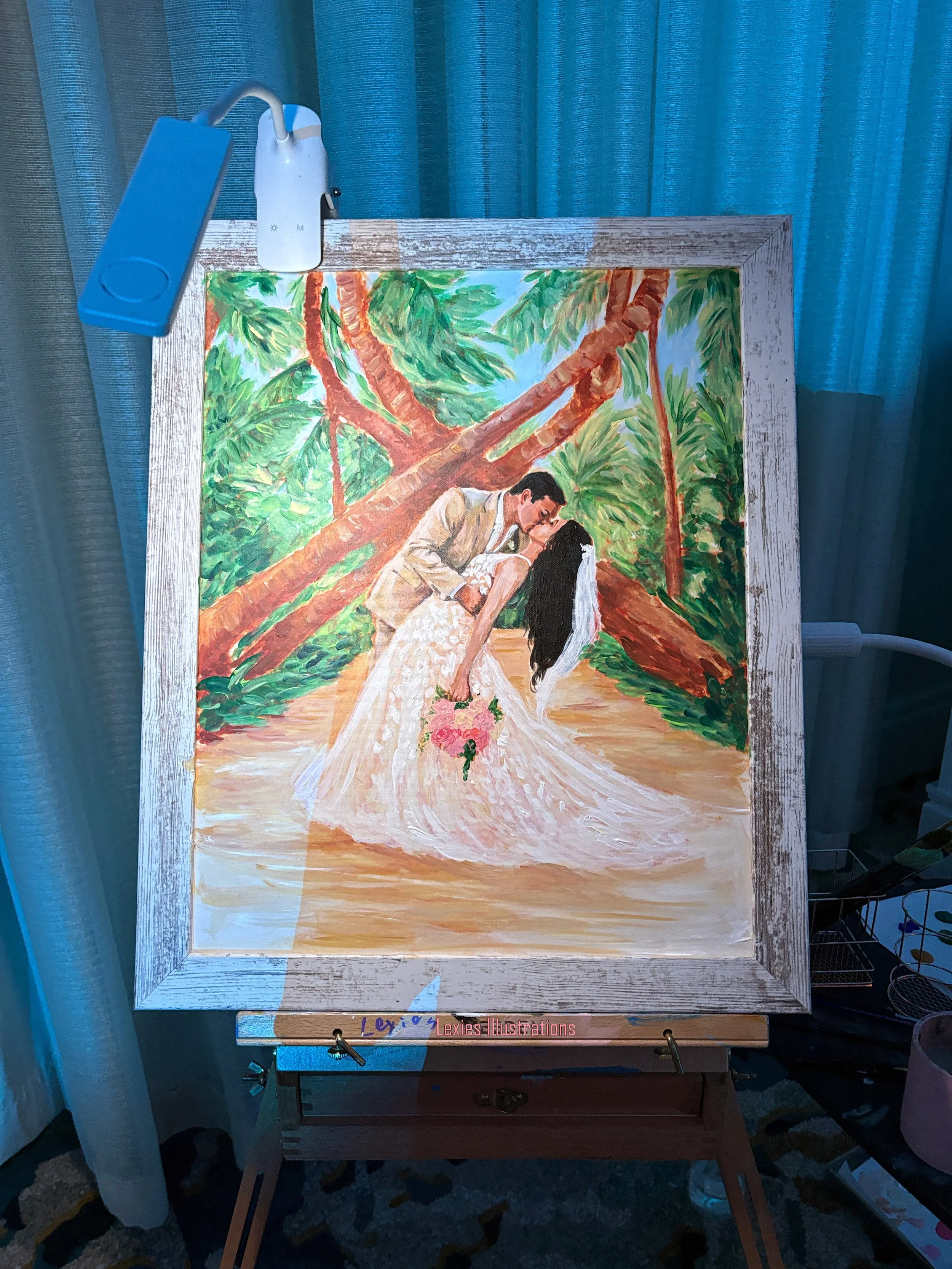 Fort Lauderdale Wedding Painter