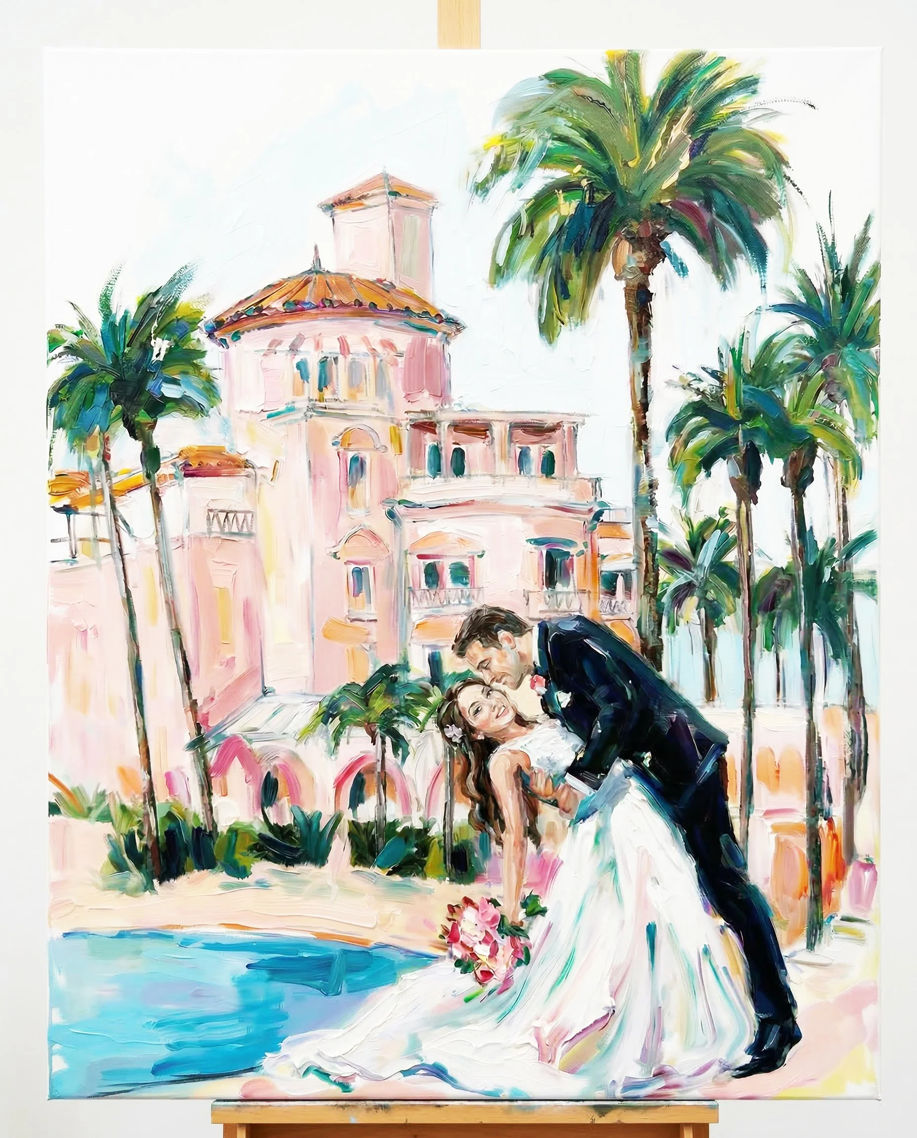 Live Wedding Painter West Palm Beach
