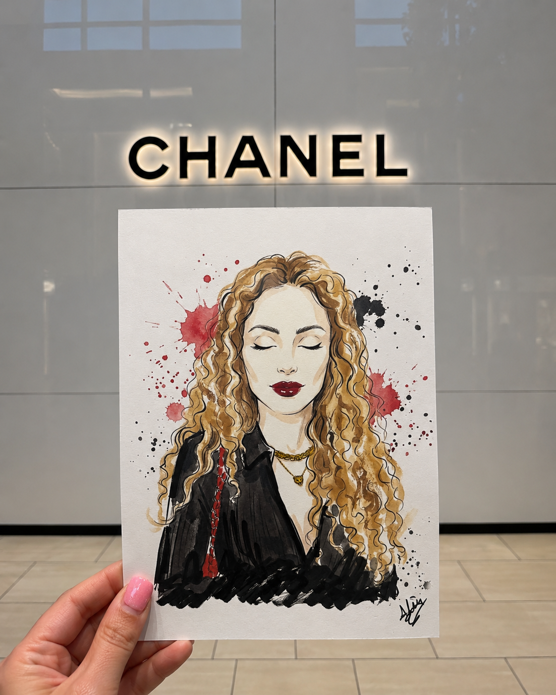 Corporate Event Illustration & Live Guest Art West Palm Beach