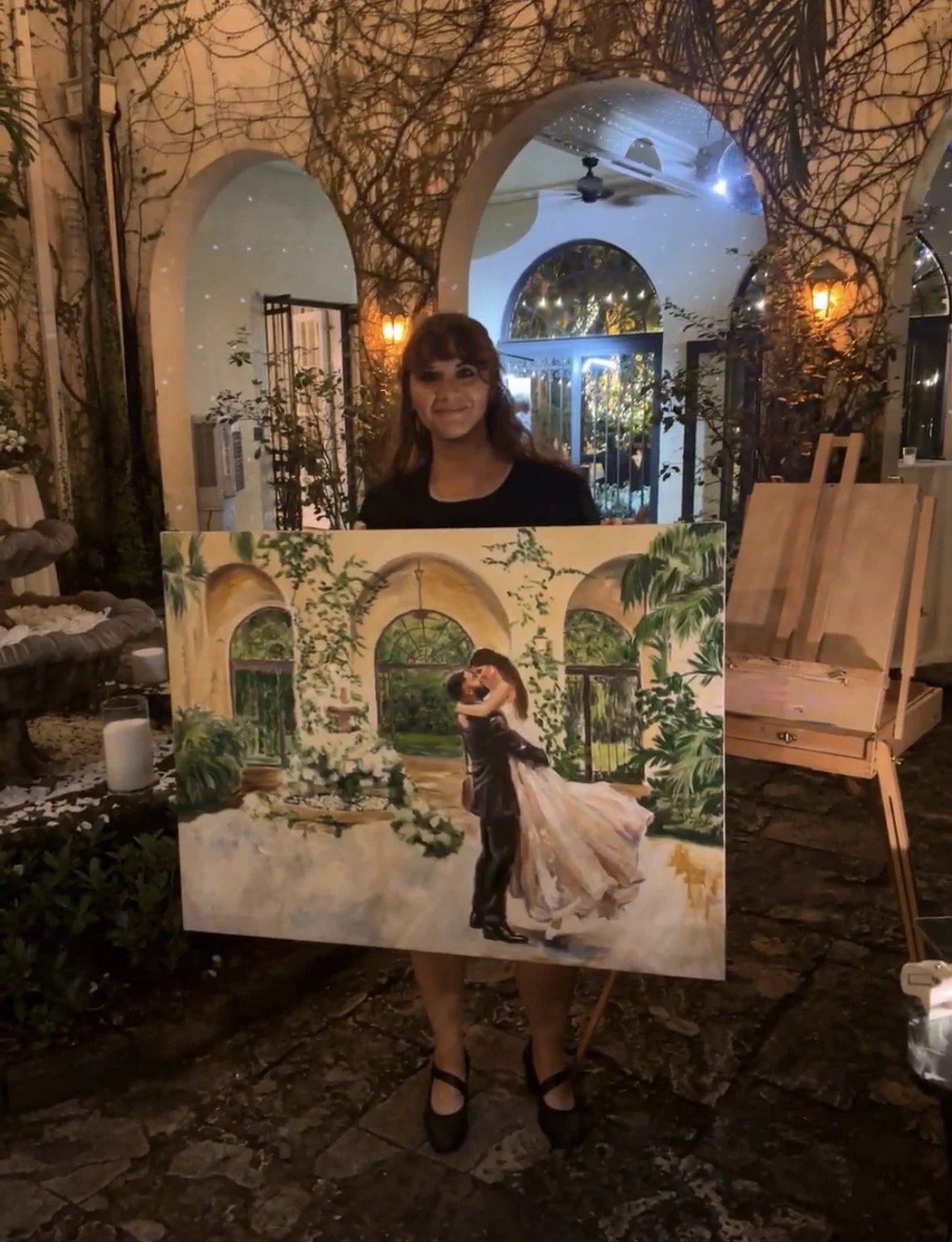 Live Wedding Painter Miami