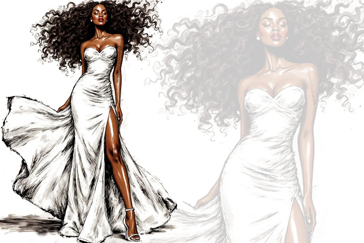 Bridal Gown illustration