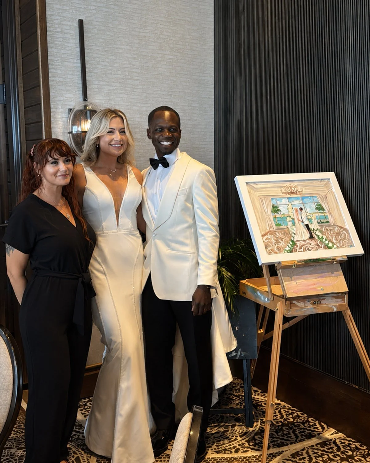 Live Wedding Painter West Palm Beach