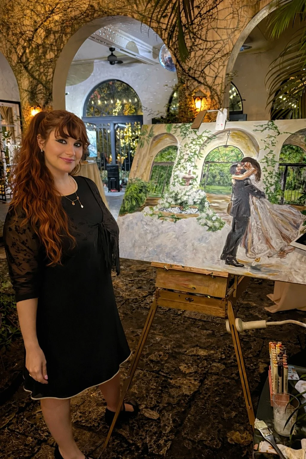 Live Wedding Painter Miami
