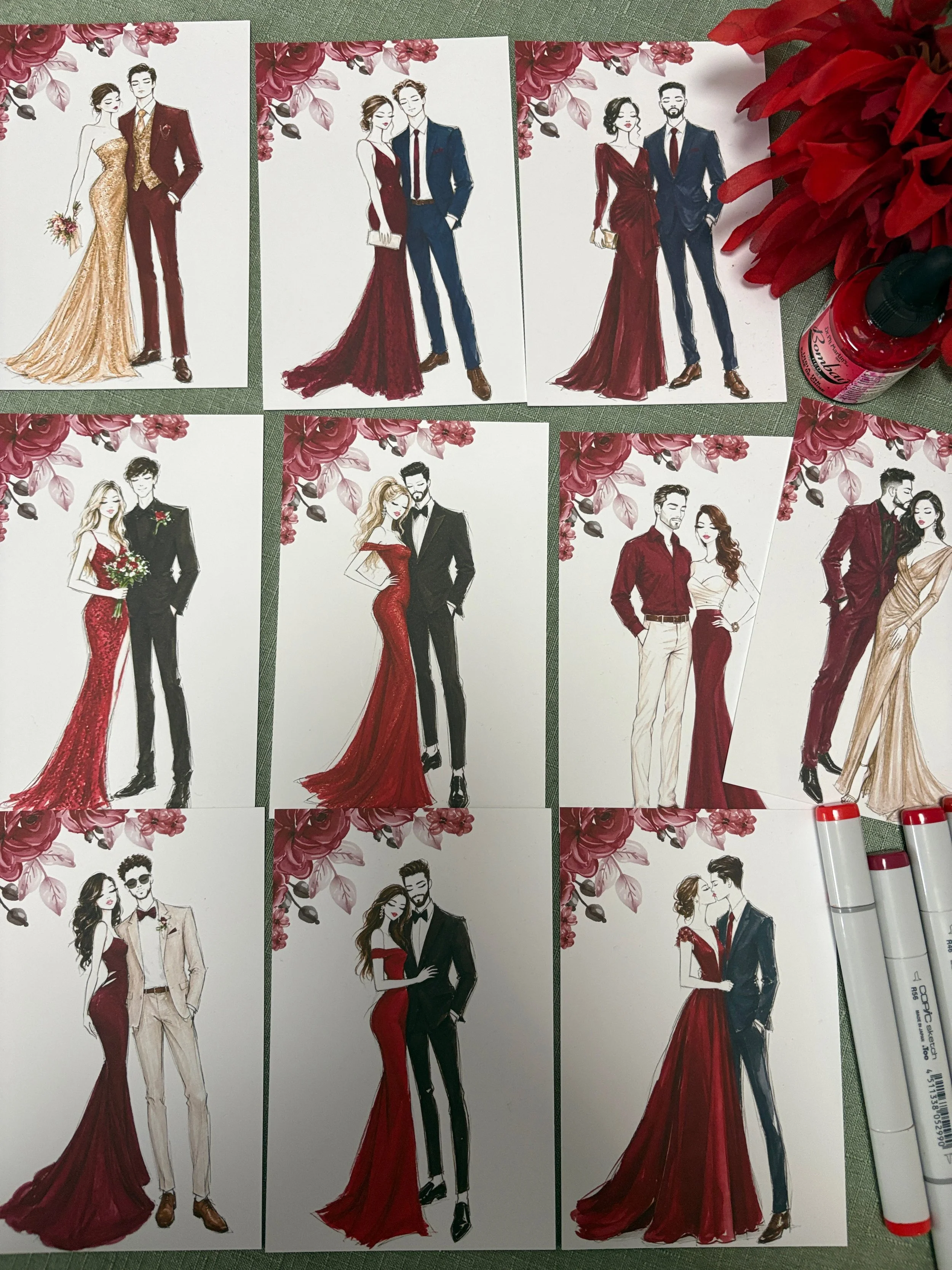 Live Wedding Painter Miami