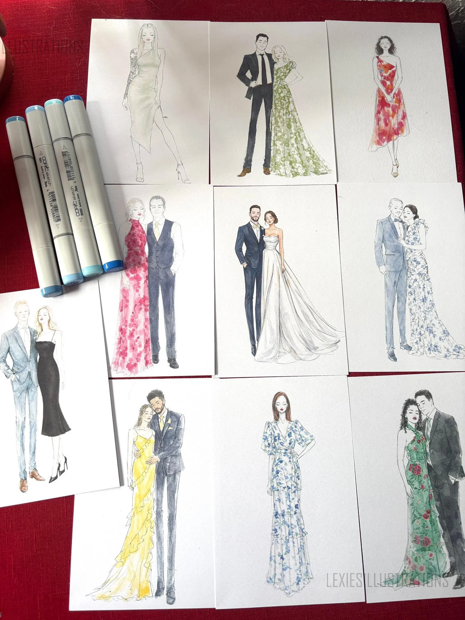 Wedding Guest Portraits Miami