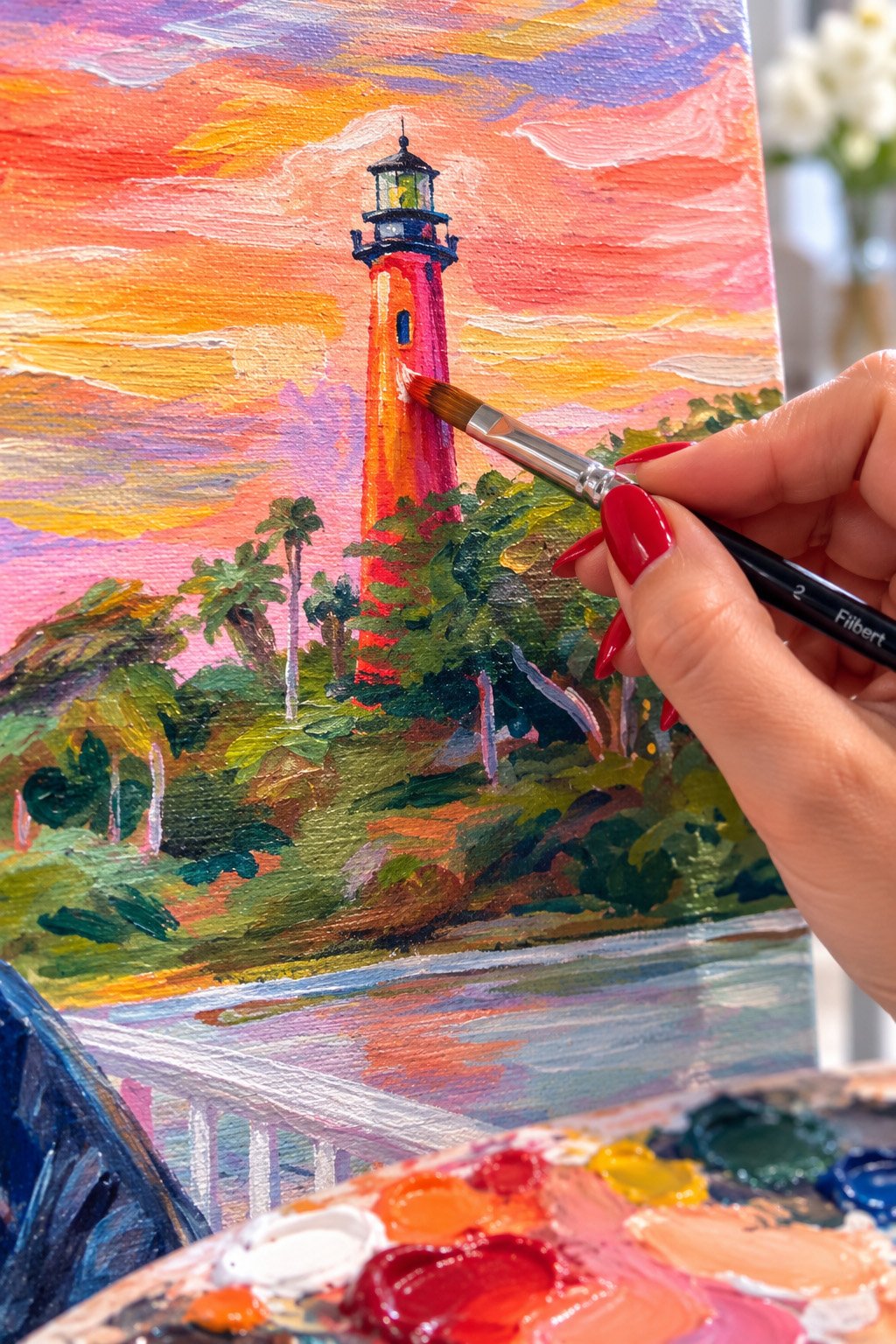Live Wedding Painter Miami