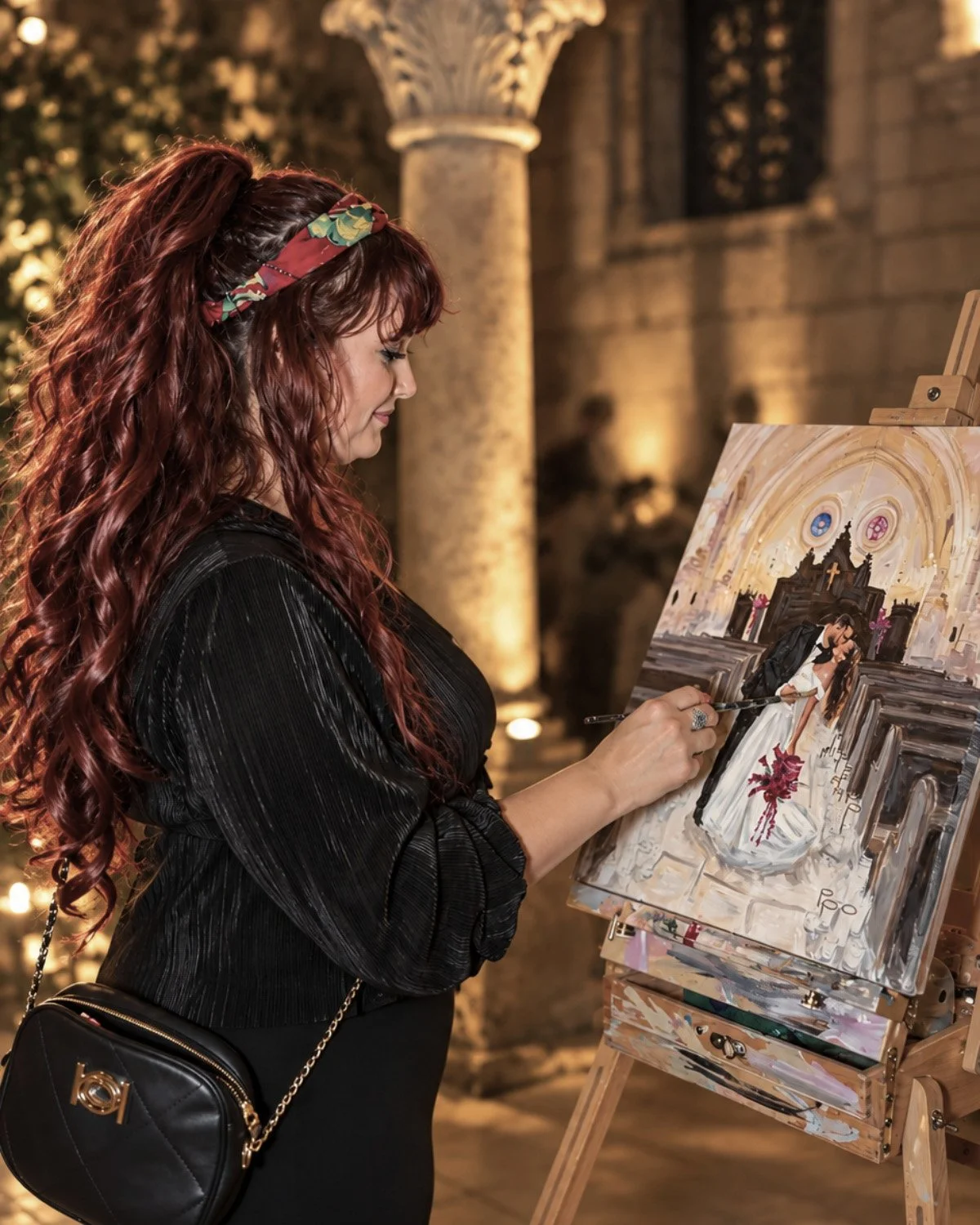 Live Wedding Painter Miami