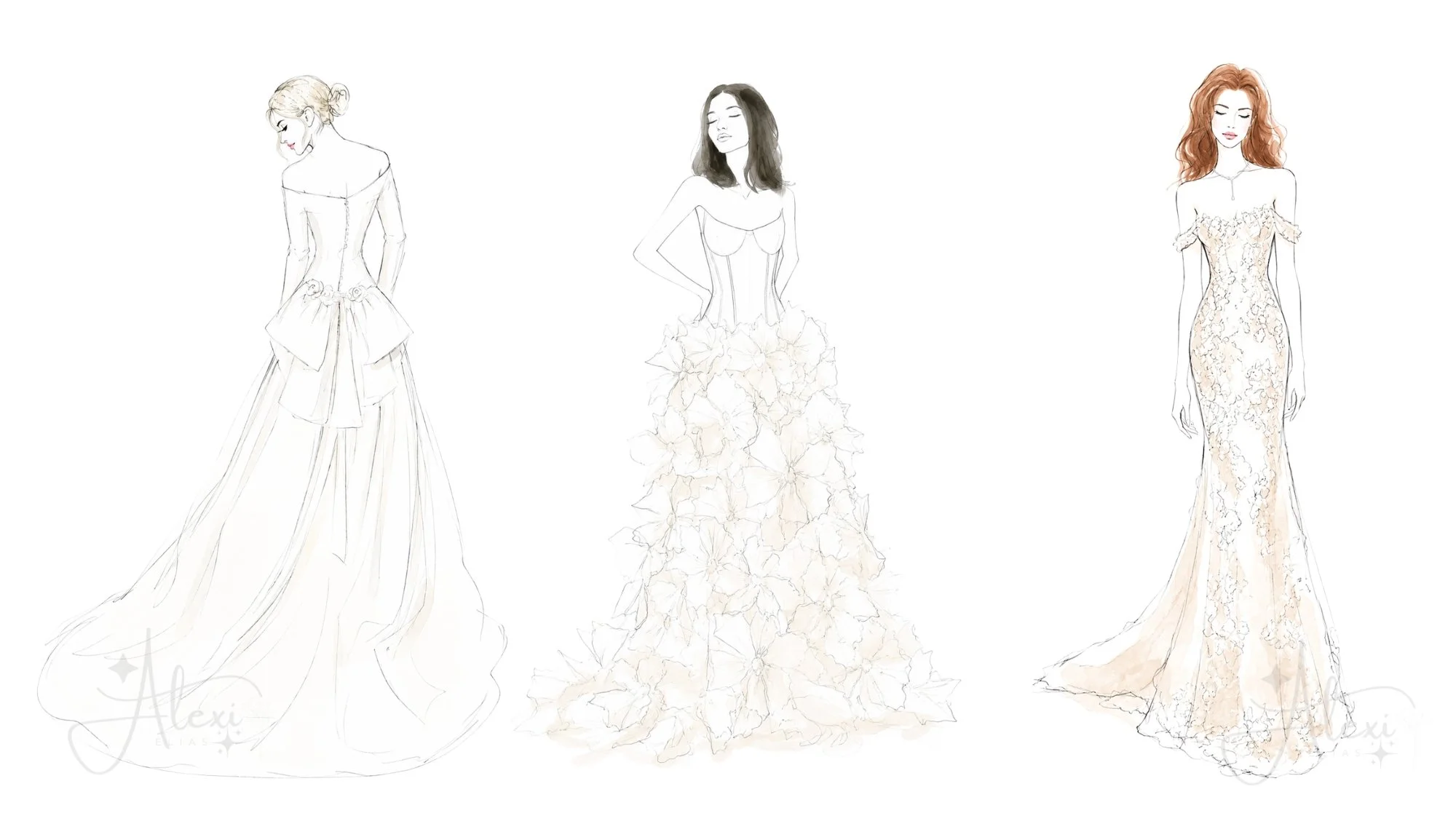 Bridal Couture illustrator Miami