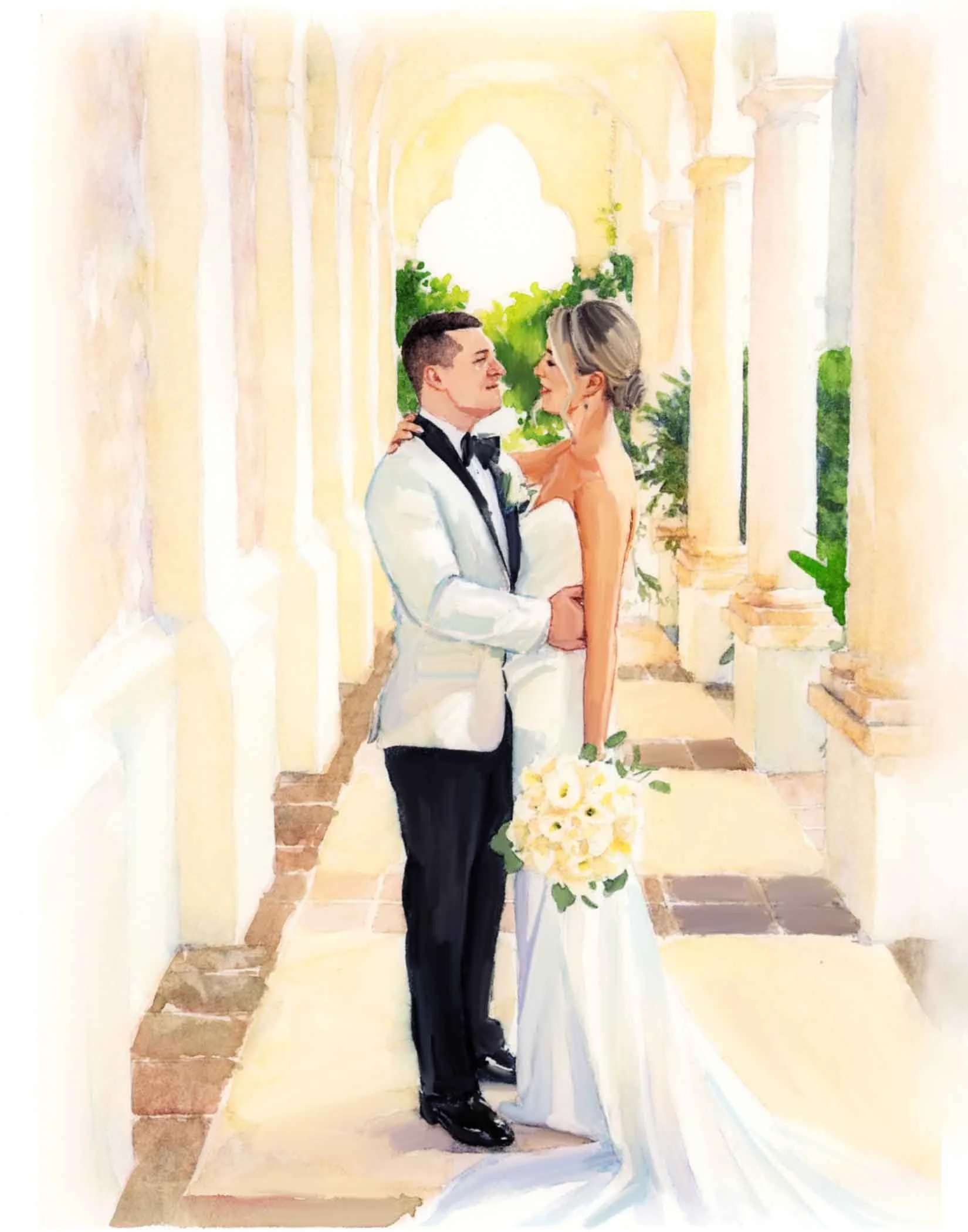 Live Wedding Painter West Palm Beach