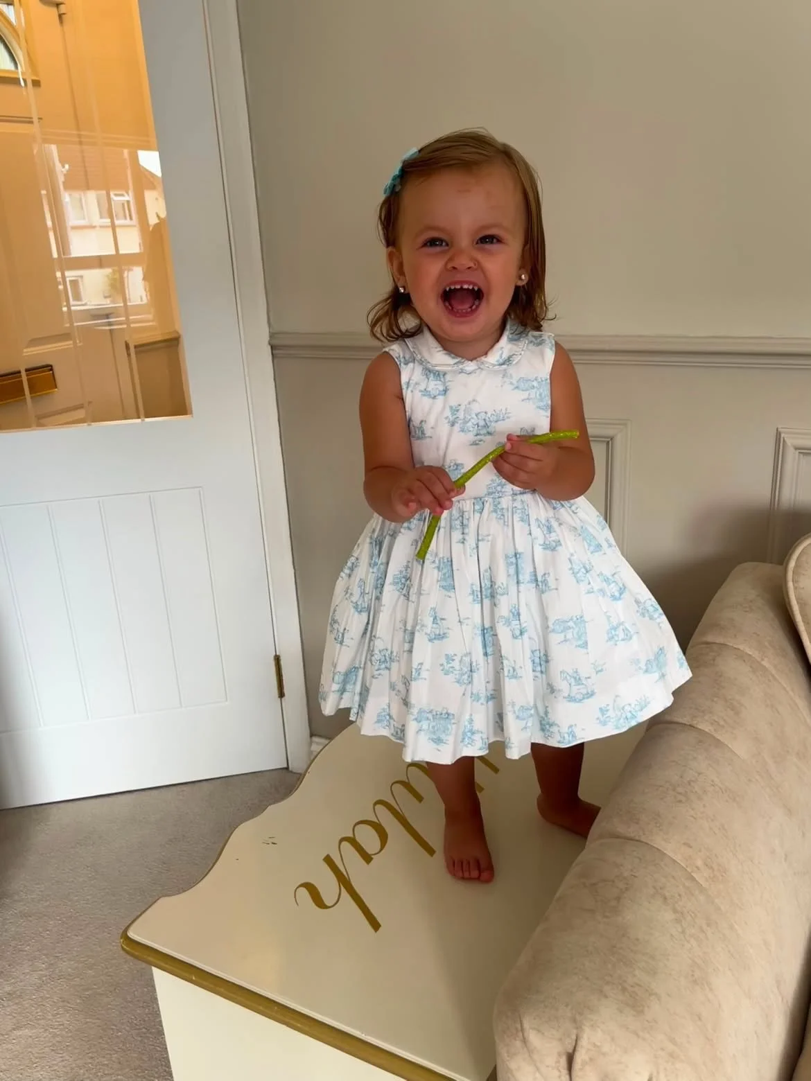 When your this cute 🥰 
.
.
.
.
.
.
.
.
.
#cute #beauty #dressoftheday #handmadechildrenswear #instalike