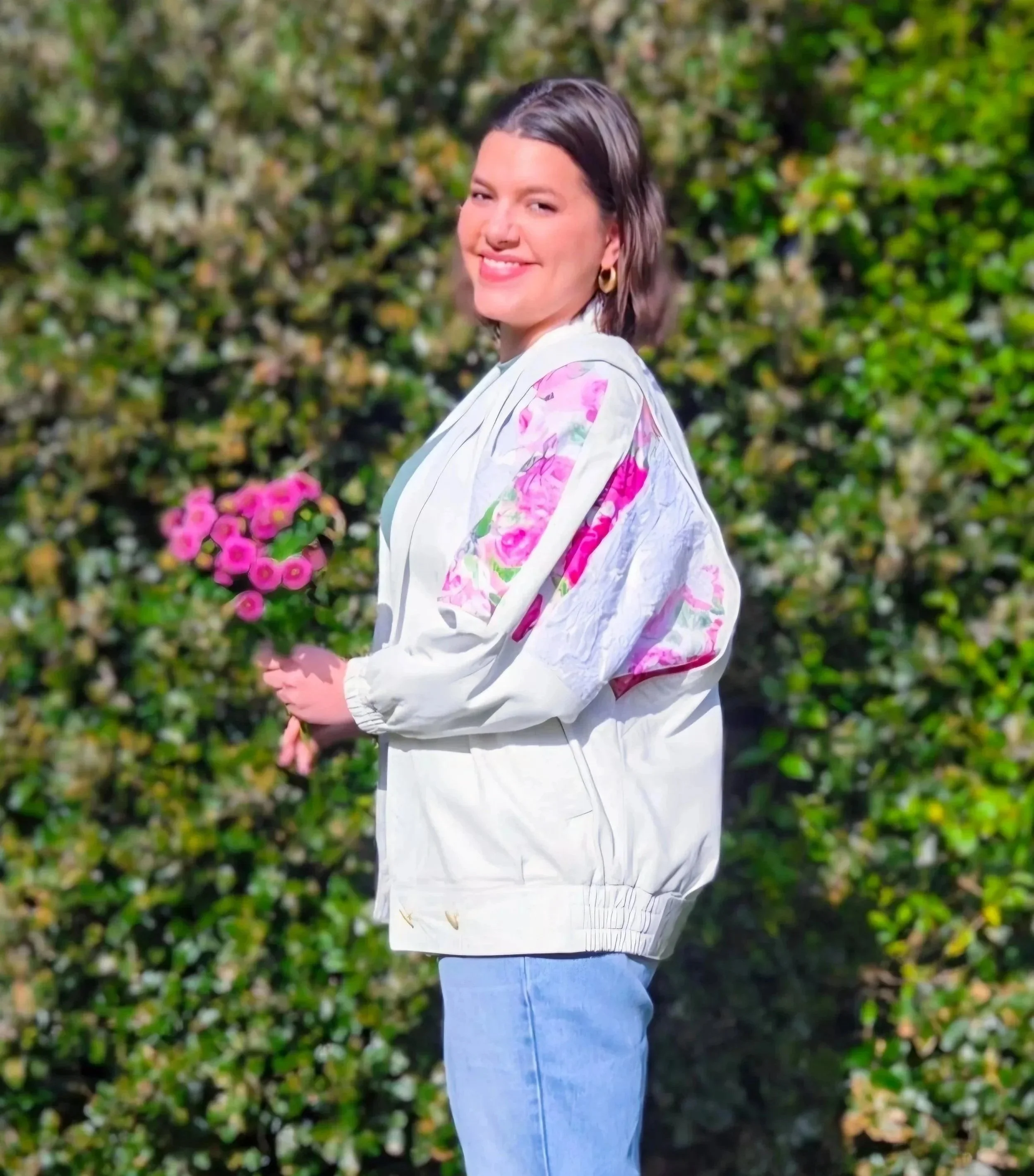 Vintage 80s Wedding Jacket