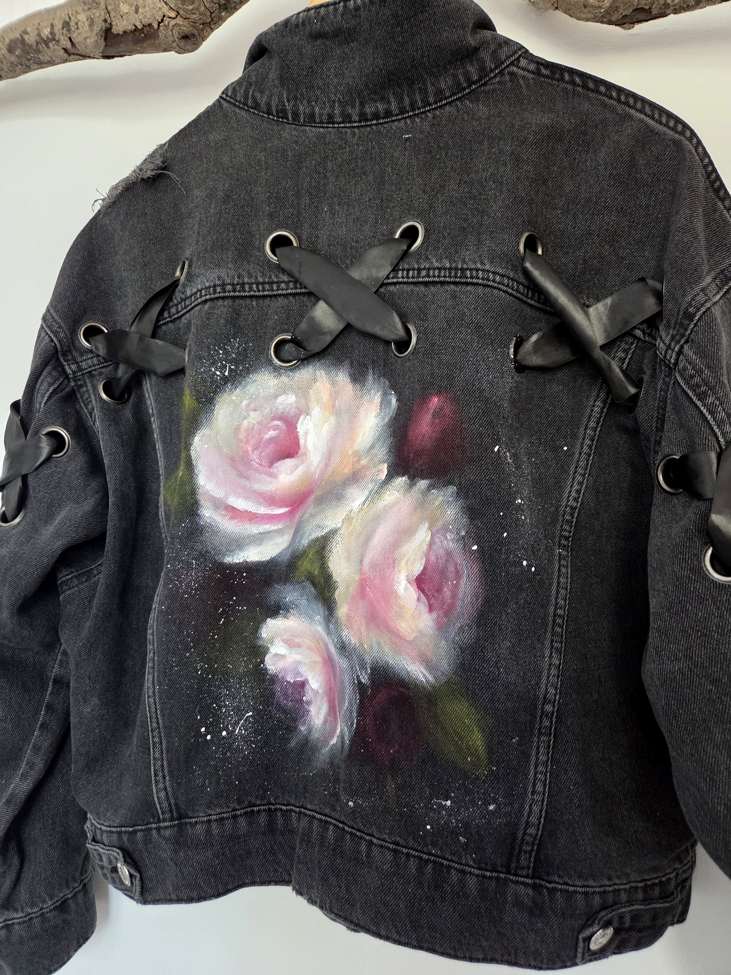 Painted black denim jacket.jpg