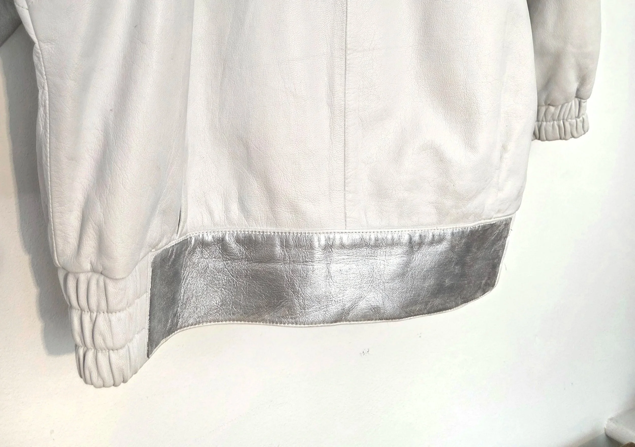 vintage leather jacket