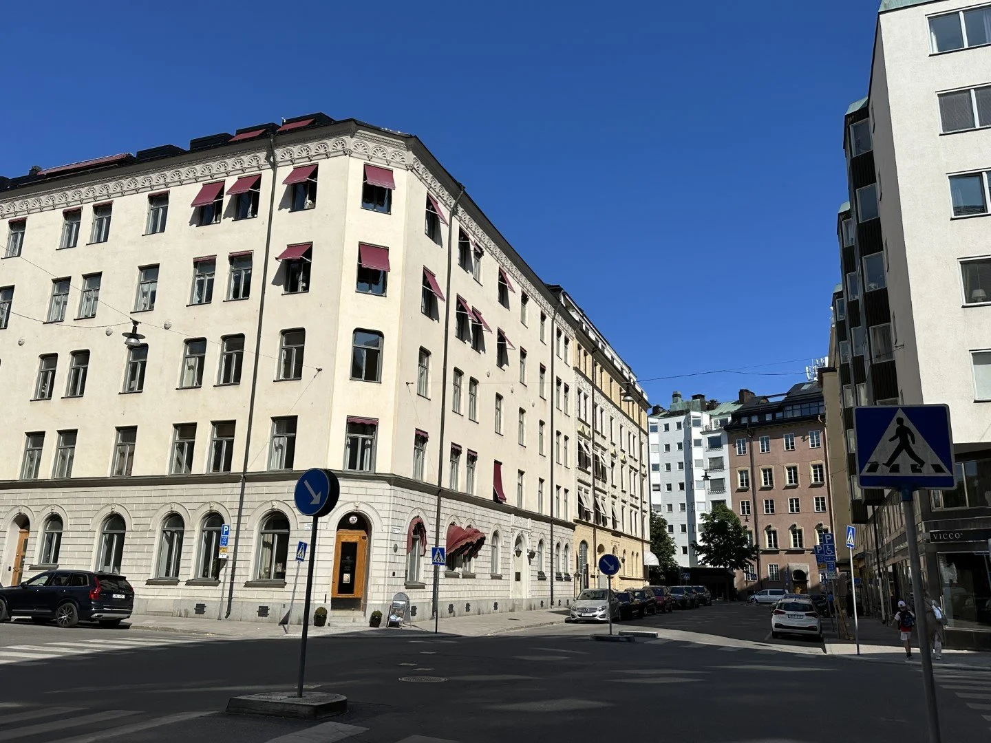 Our apartment in Karlaplan