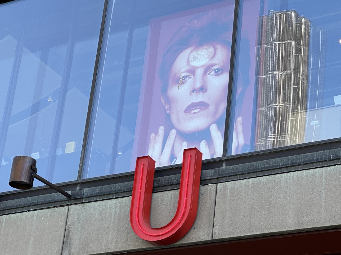 Remember, no matter where you go, David may be watching!