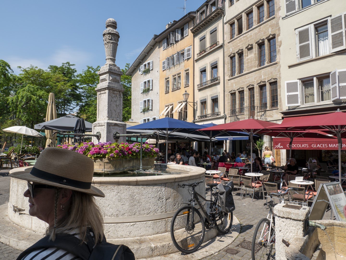 Place Bourg-de-Four is Geneva's oldest square.