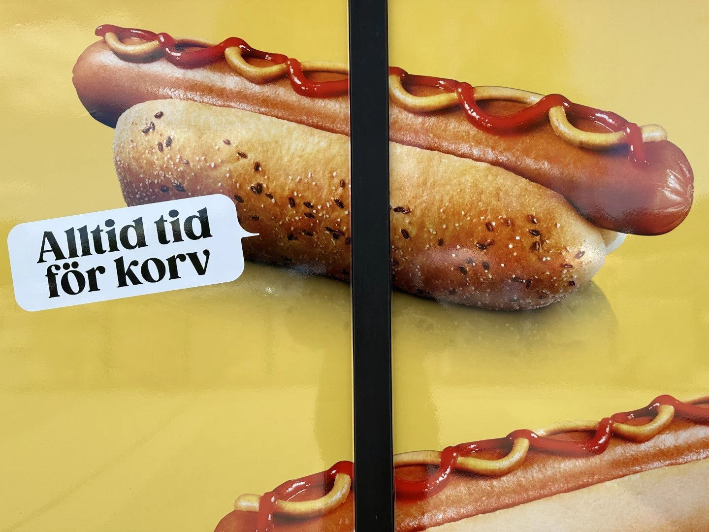 Korv is Sweden's answer to the hotdog. Mums Mums!