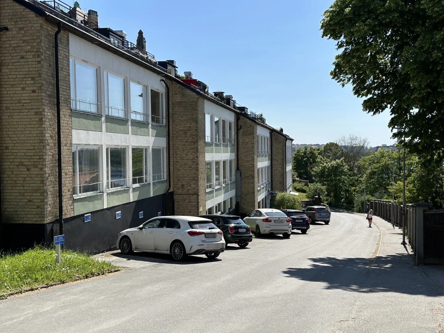 Hotel Foresta apartments, where we lived for a few months starting in Sept. 1967