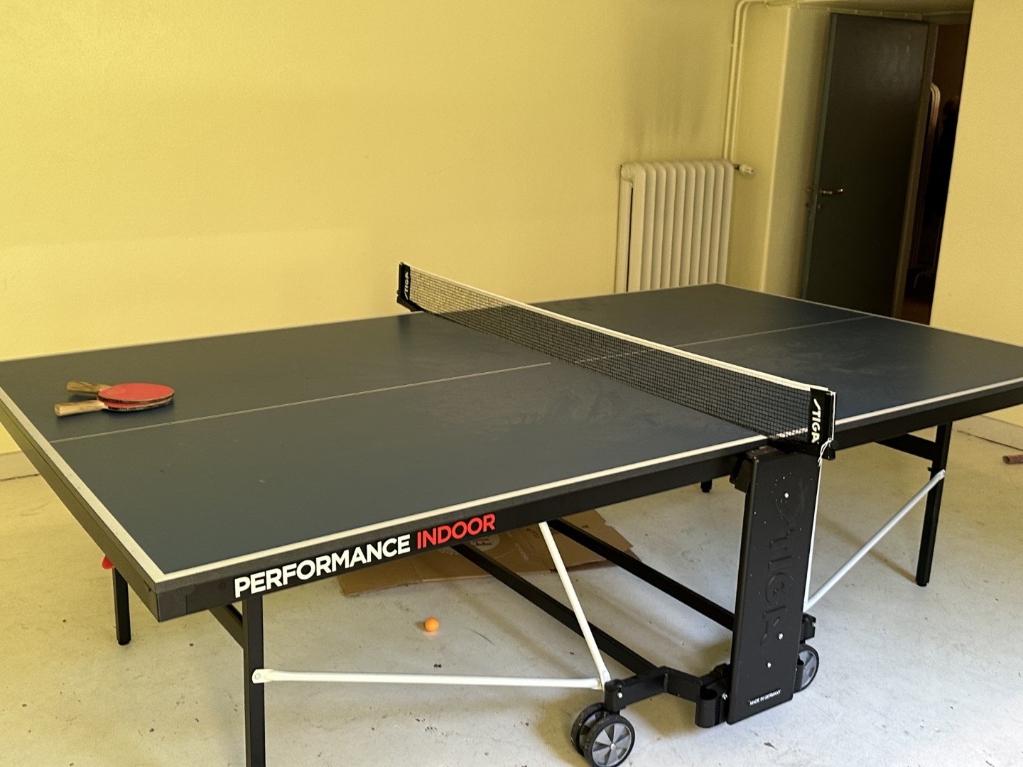 This is crazy, they have a ping pong table in the exact spot where we had ours back in 1969.