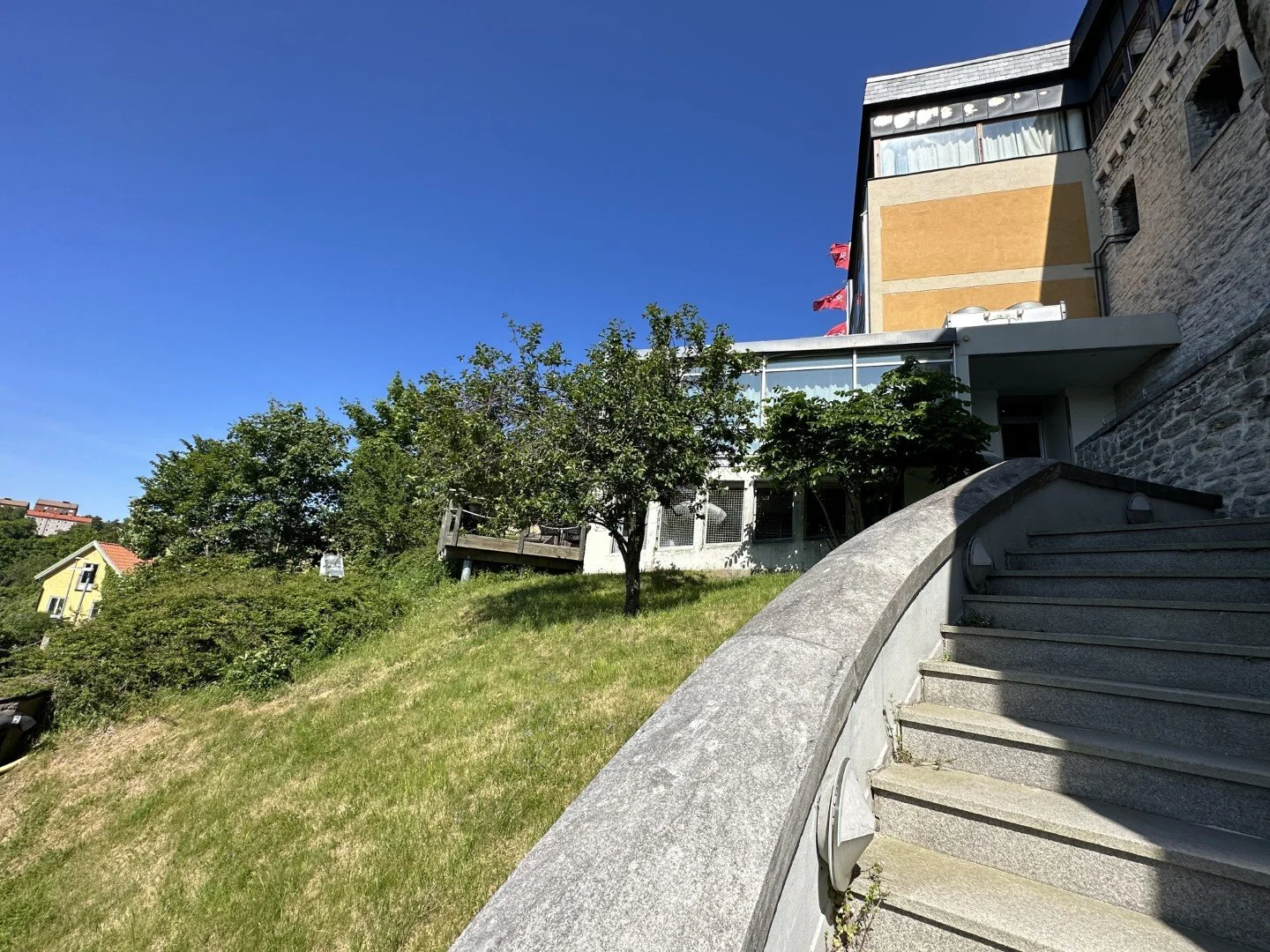 Kelly's playground as an 11-year-old at Hotel Foresta, 1967.