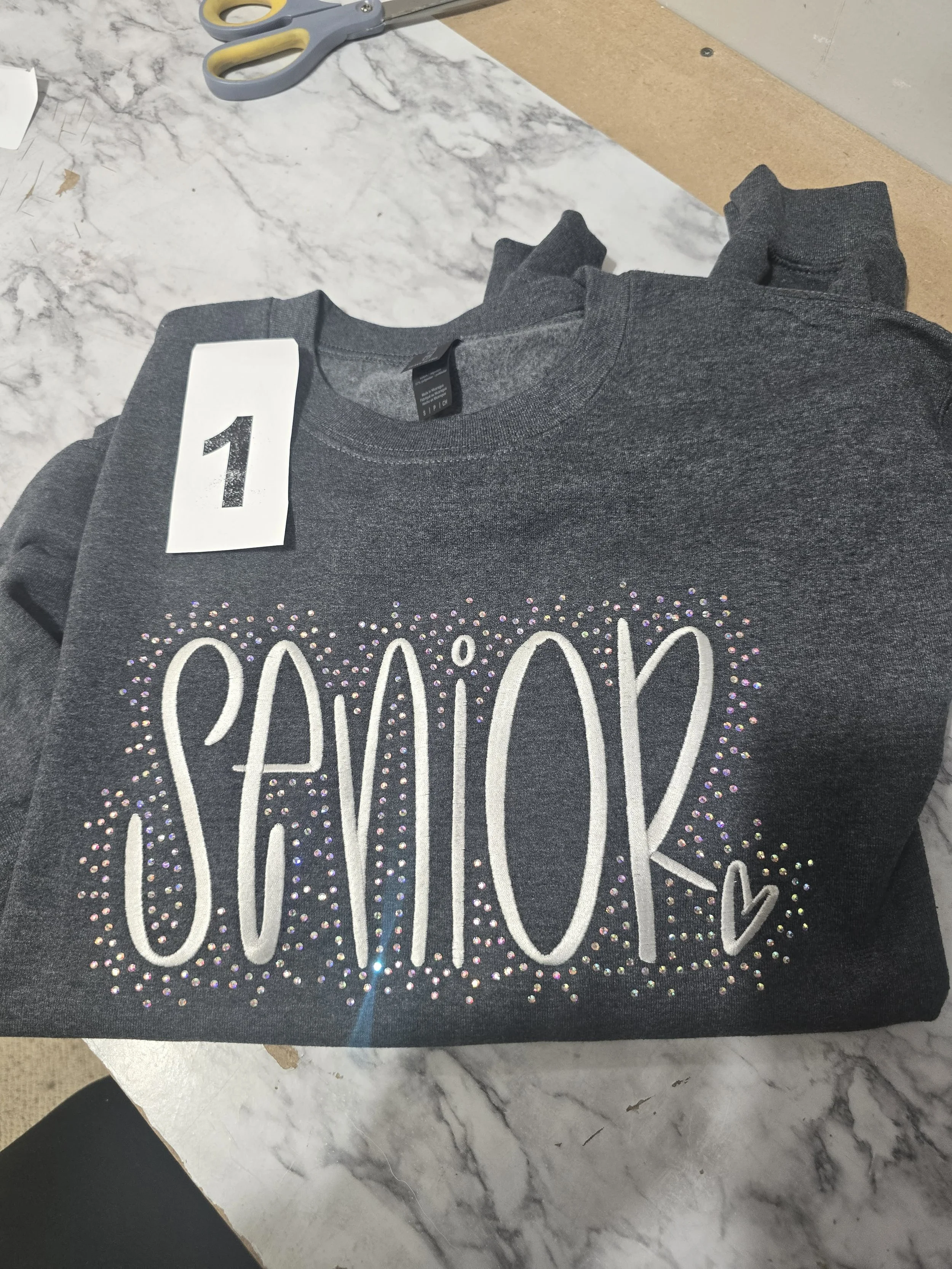 Senior themed apparel