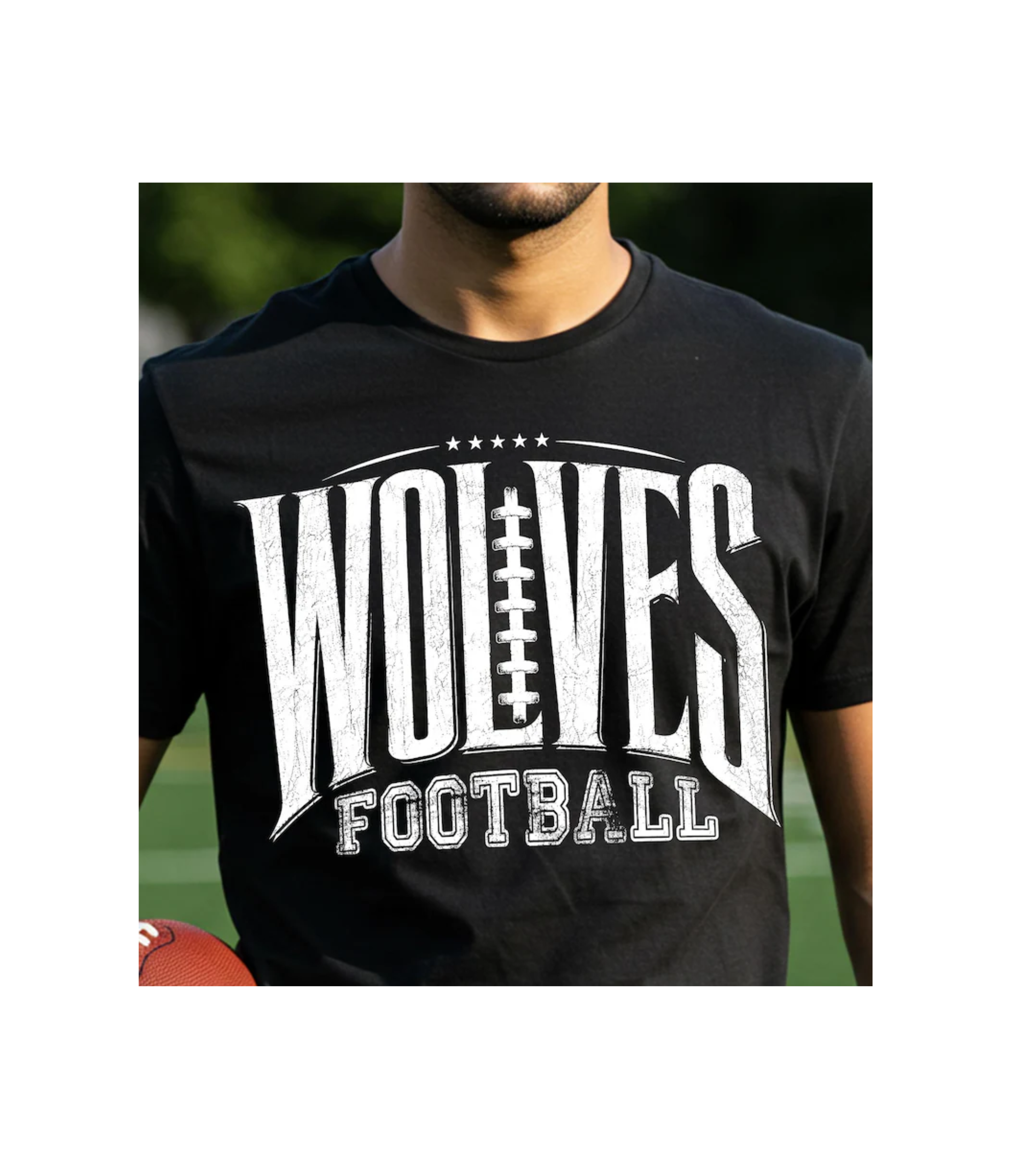 Wolves football grunge