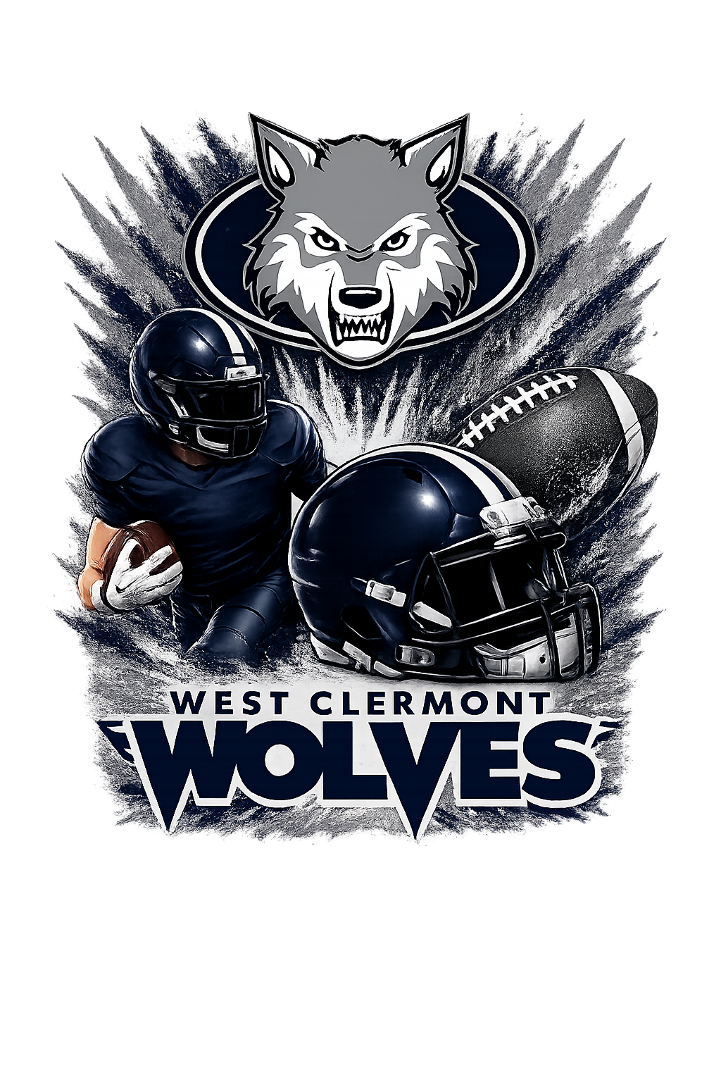 Custom Wolves Athlete