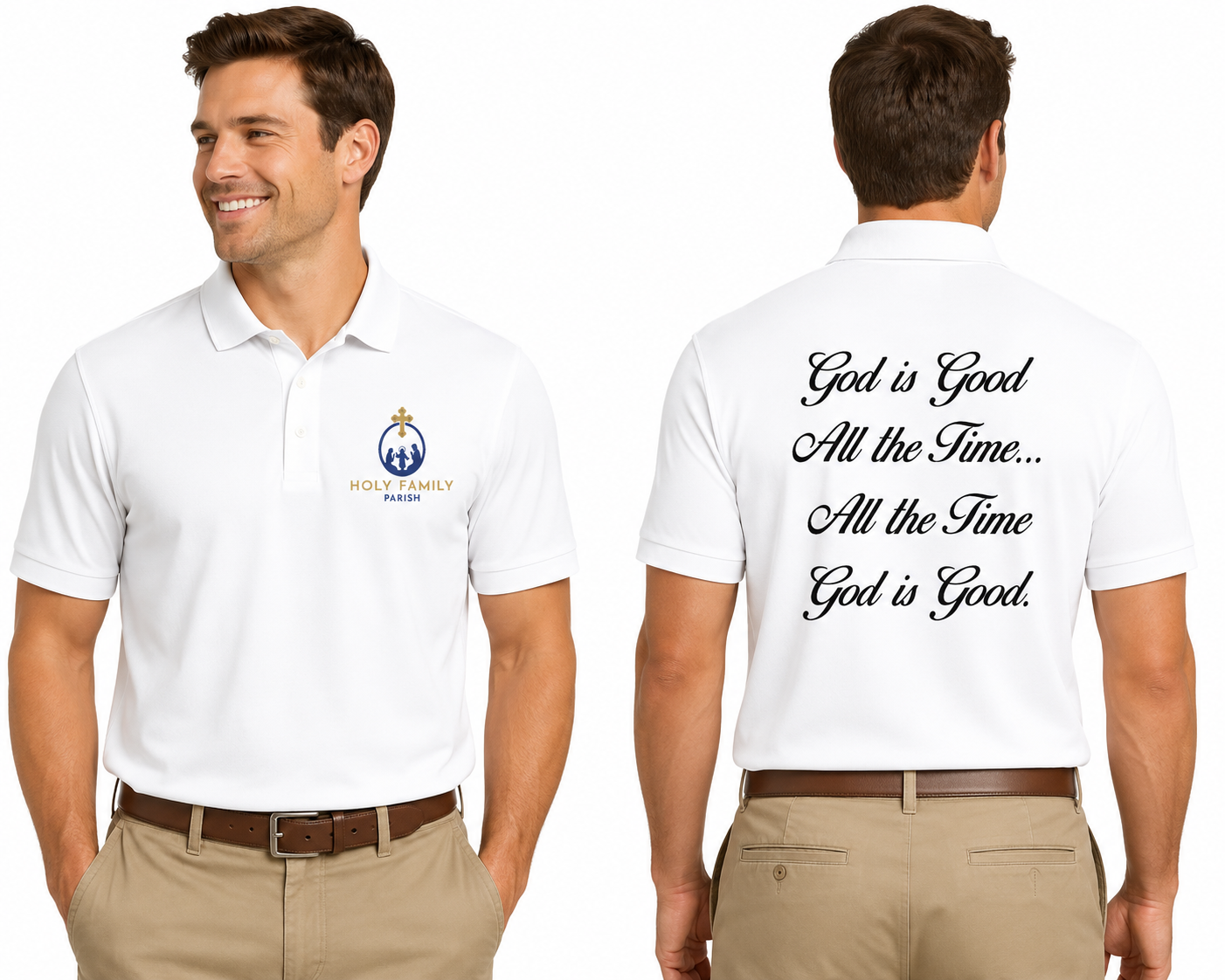 God is Good - 50/50 Polo
