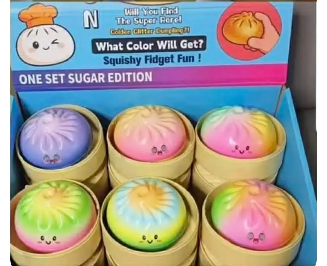 Squishy - Rainbow dumpling - option 2