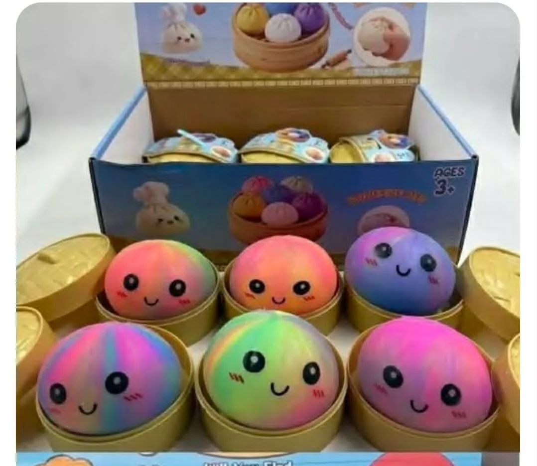 Squishy - Rainbow dumpling - option 1